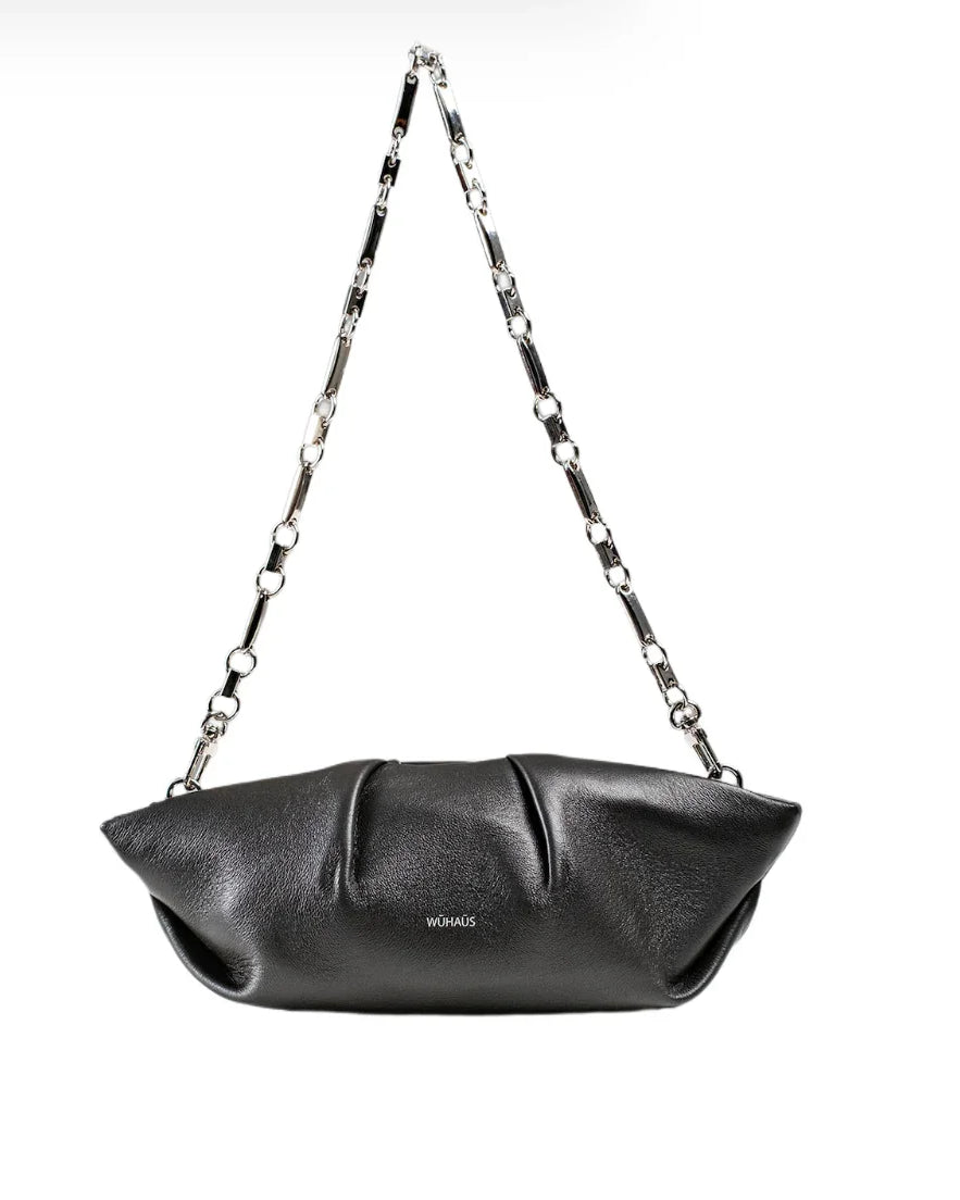WU HAUS | Mori Leather Clucth