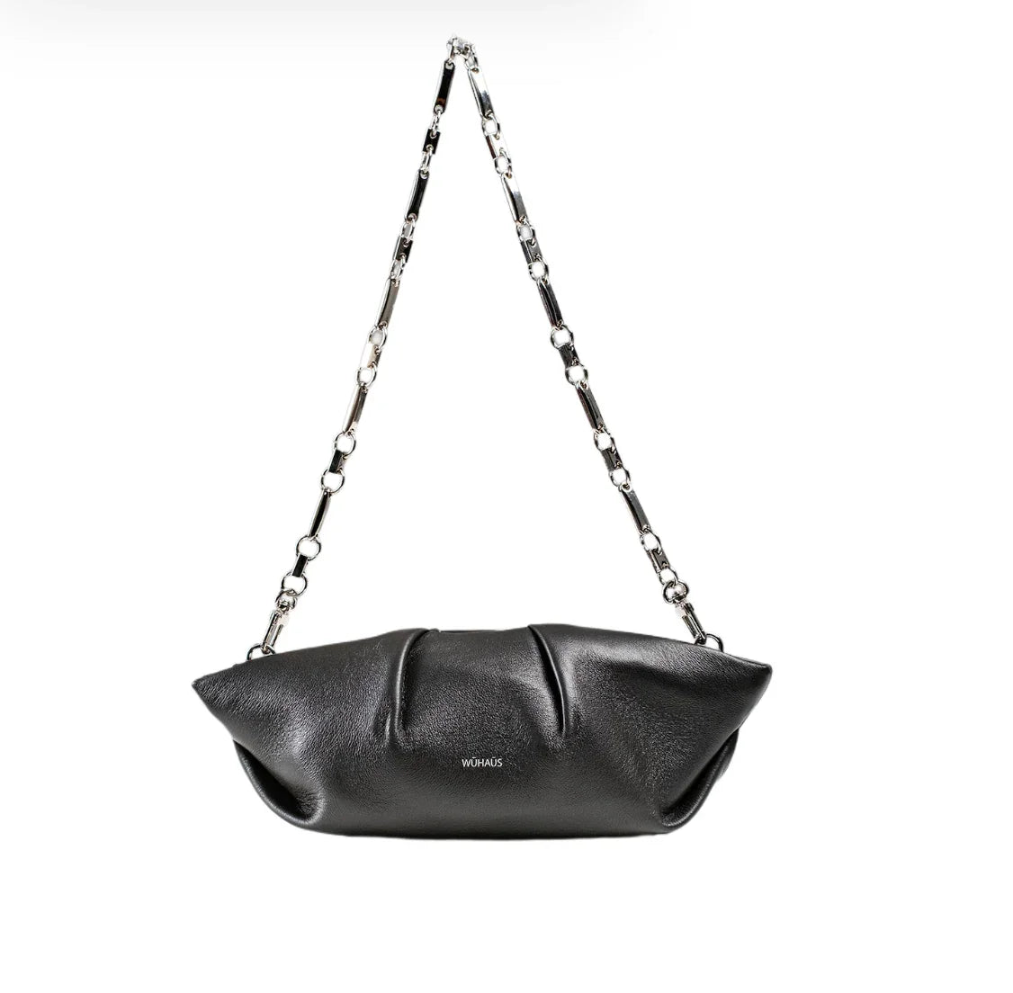 WU HAUS | Mori Leather Clucth