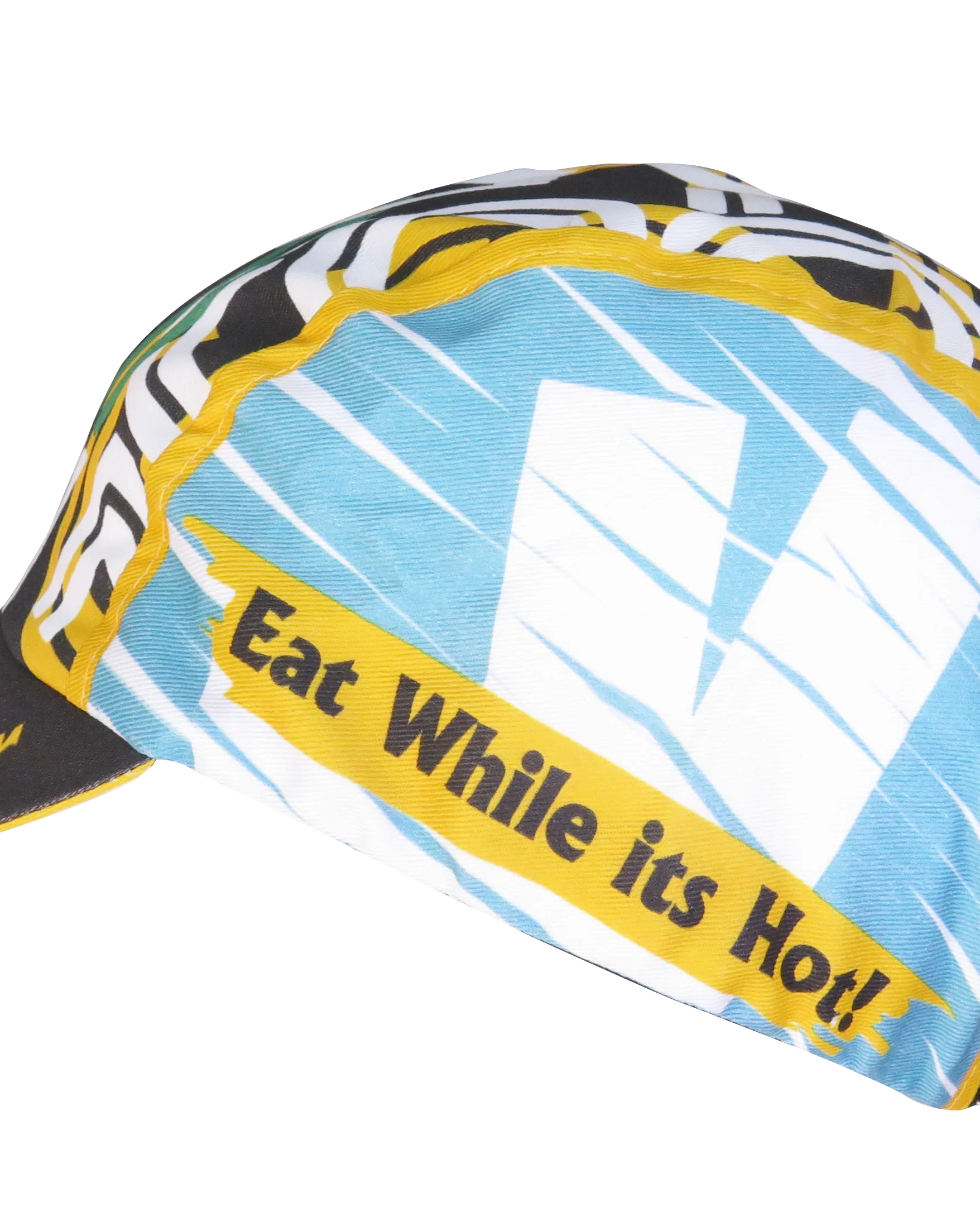 A DESIGN BY TAKACHYA | Cycling Cap - I Am Fast Food Rider (Color)