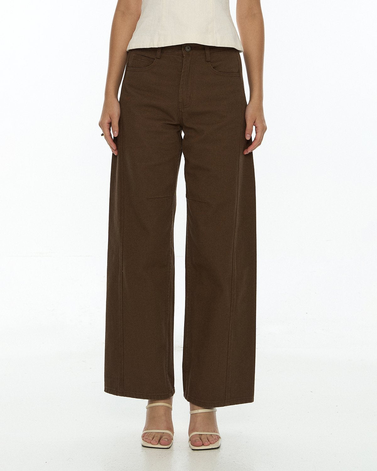 DRESSINGPAULA | Mid Waist Barrel Jeans