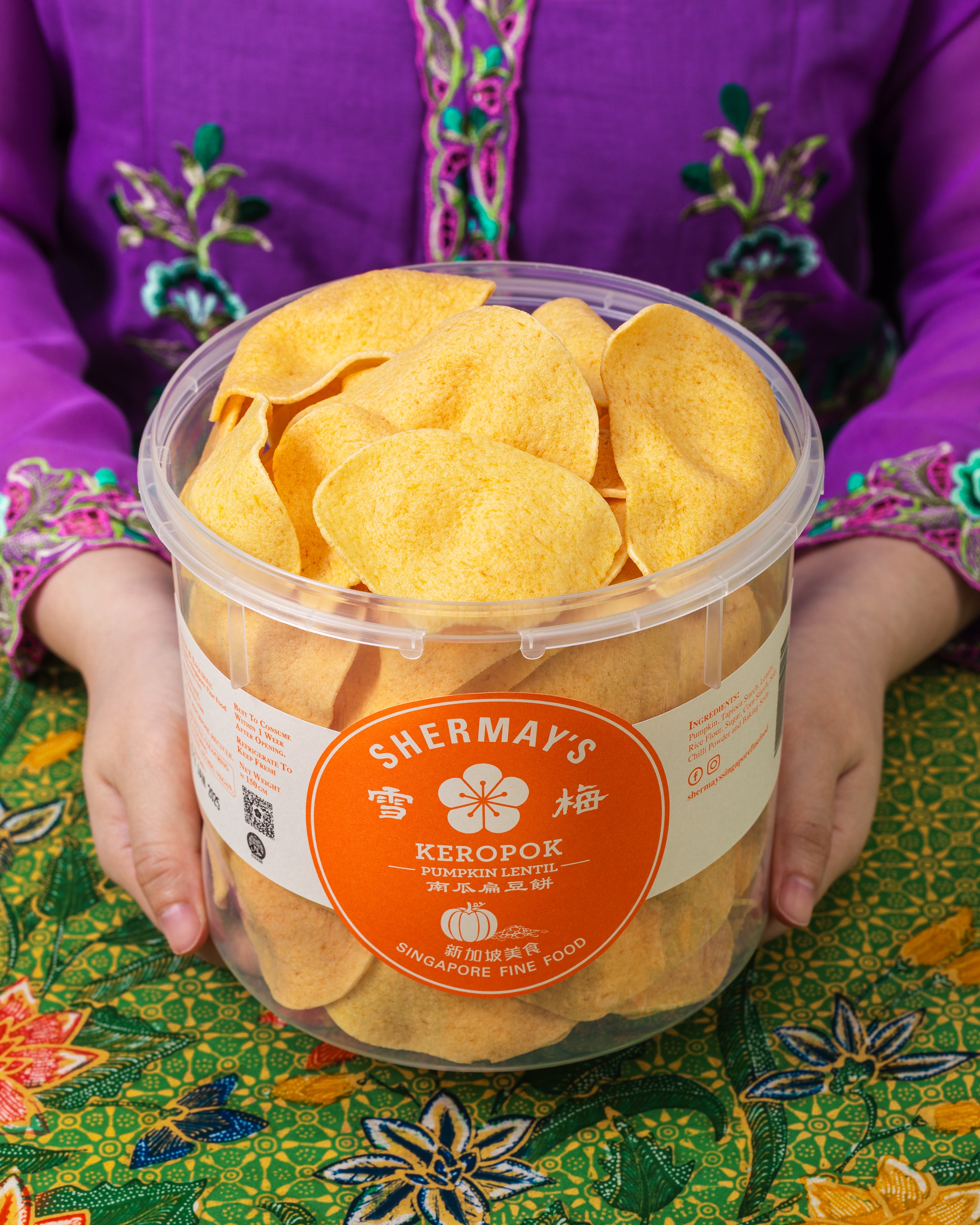 SHERMAY'S SINGAPORE FINE FOOD | Pumpkin Lentil Cracker Bucket