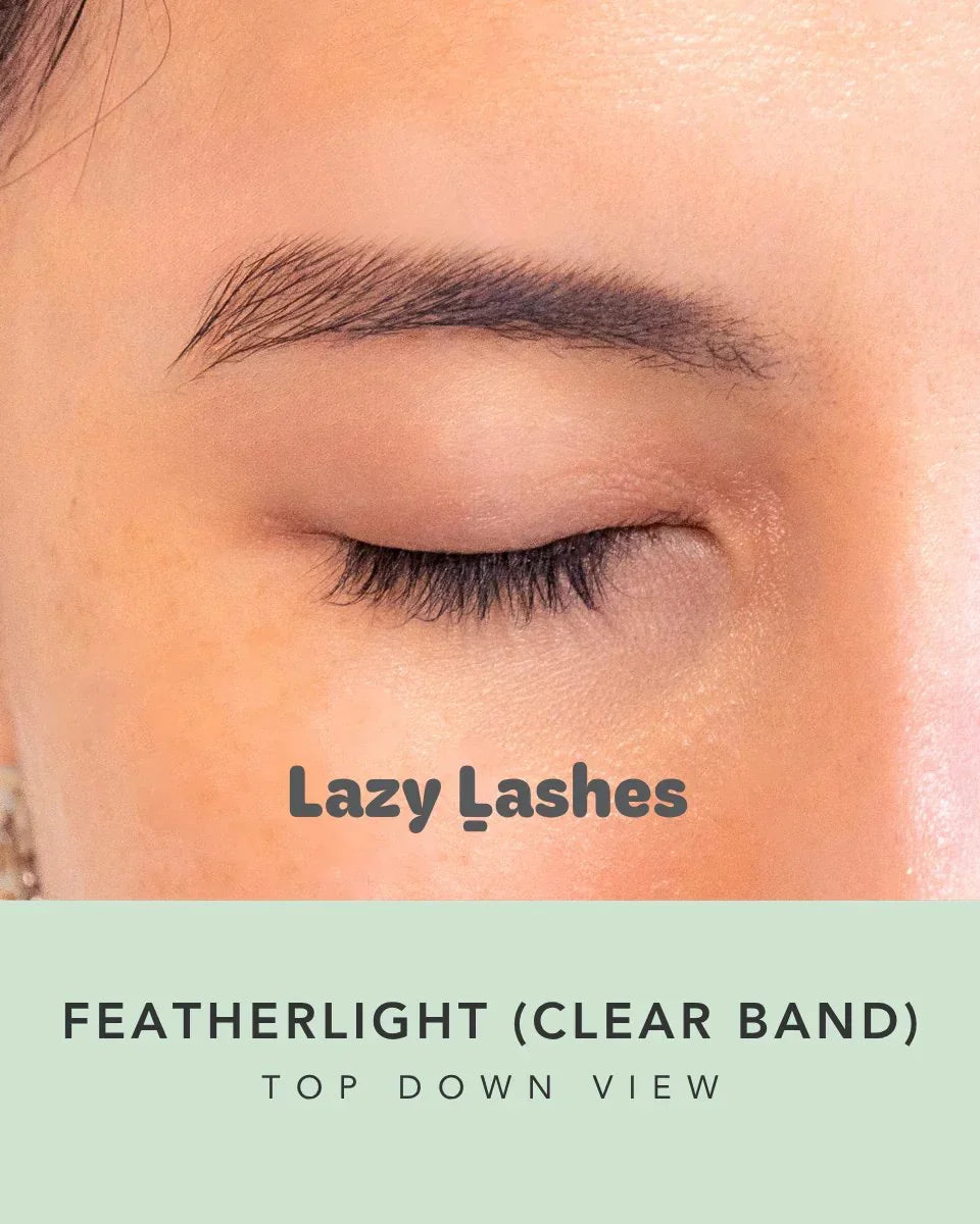 NODSPARK | Clear Band Everyday Featherlight Lazy Lashes