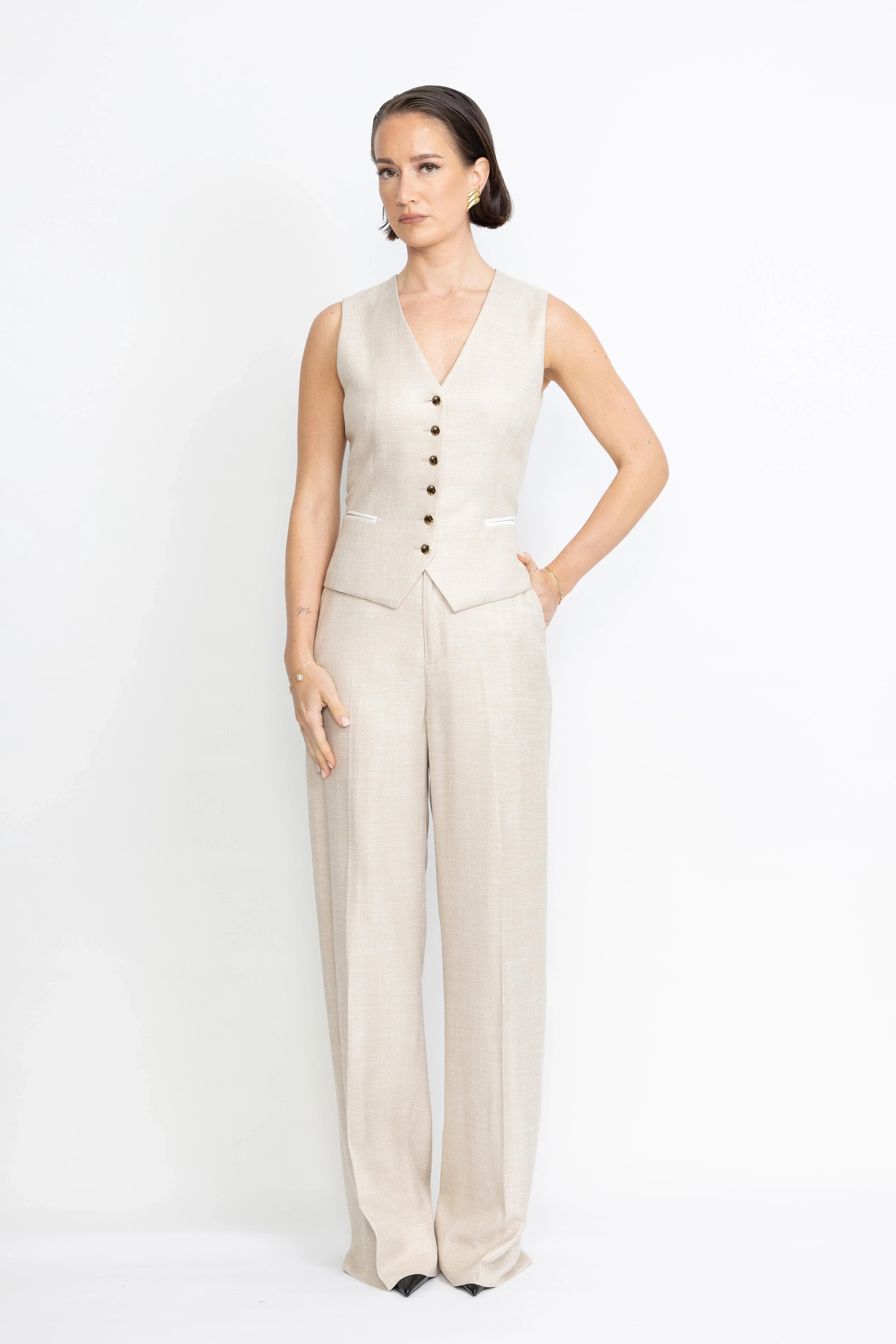 FREY | Blackpool Limited Edition Trousers - Champagne