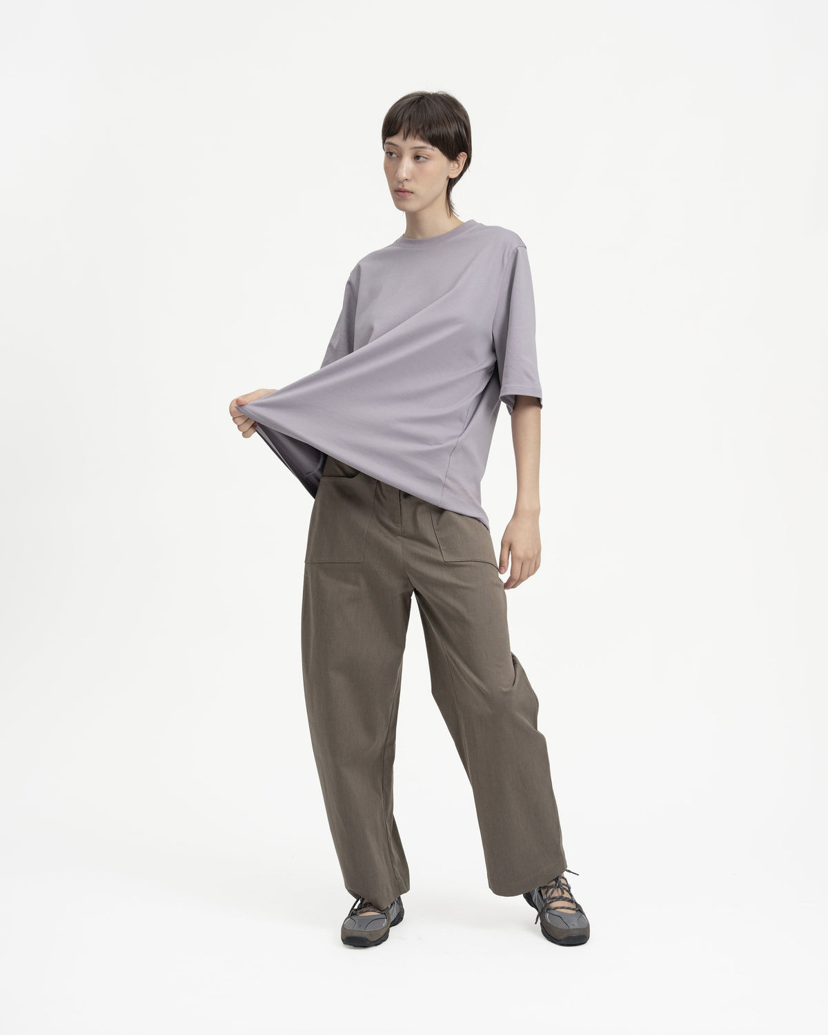 GRAYE | Layered Hem Tee