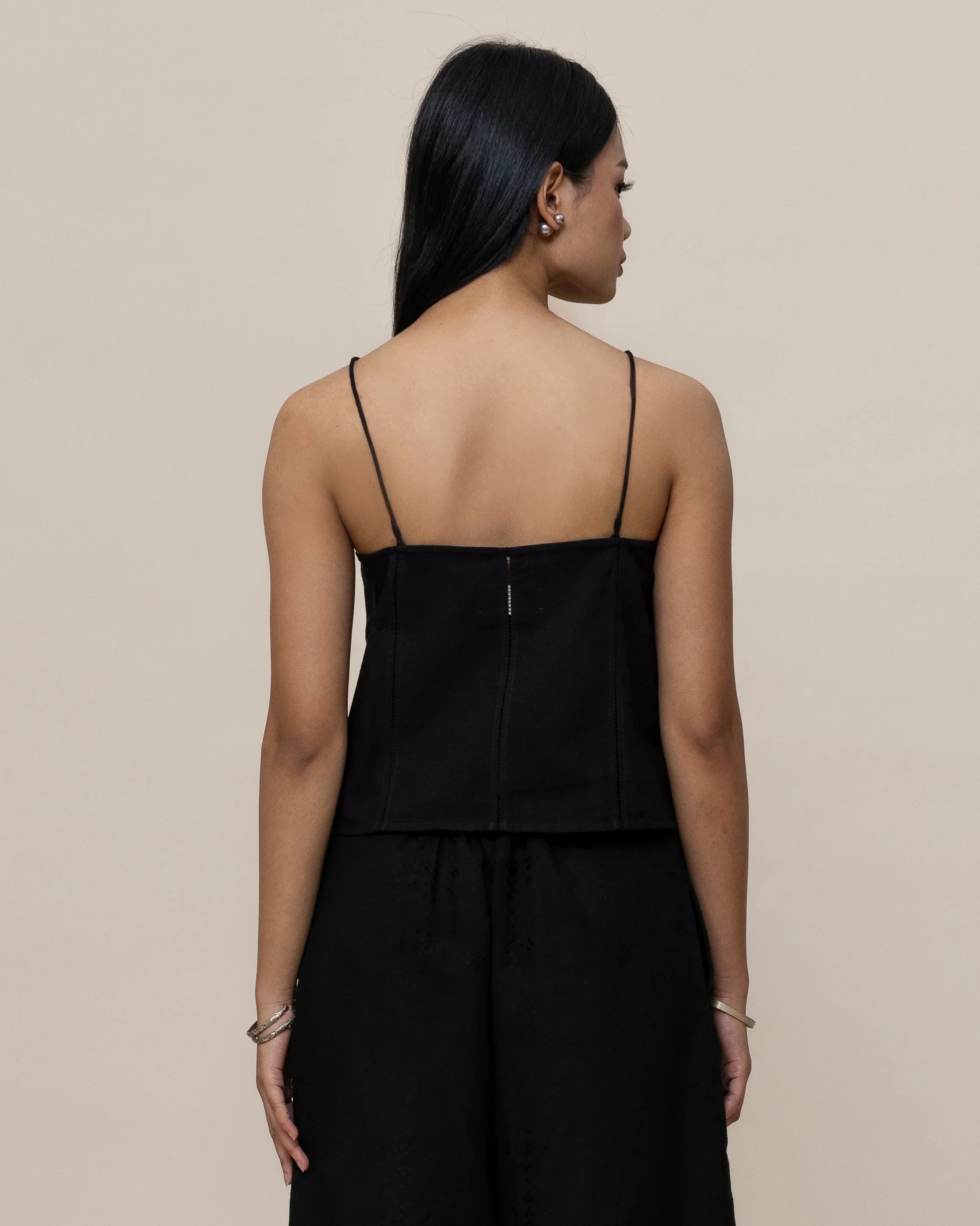 SUKKHA CITTA | KAPAS - Hemstitched Top