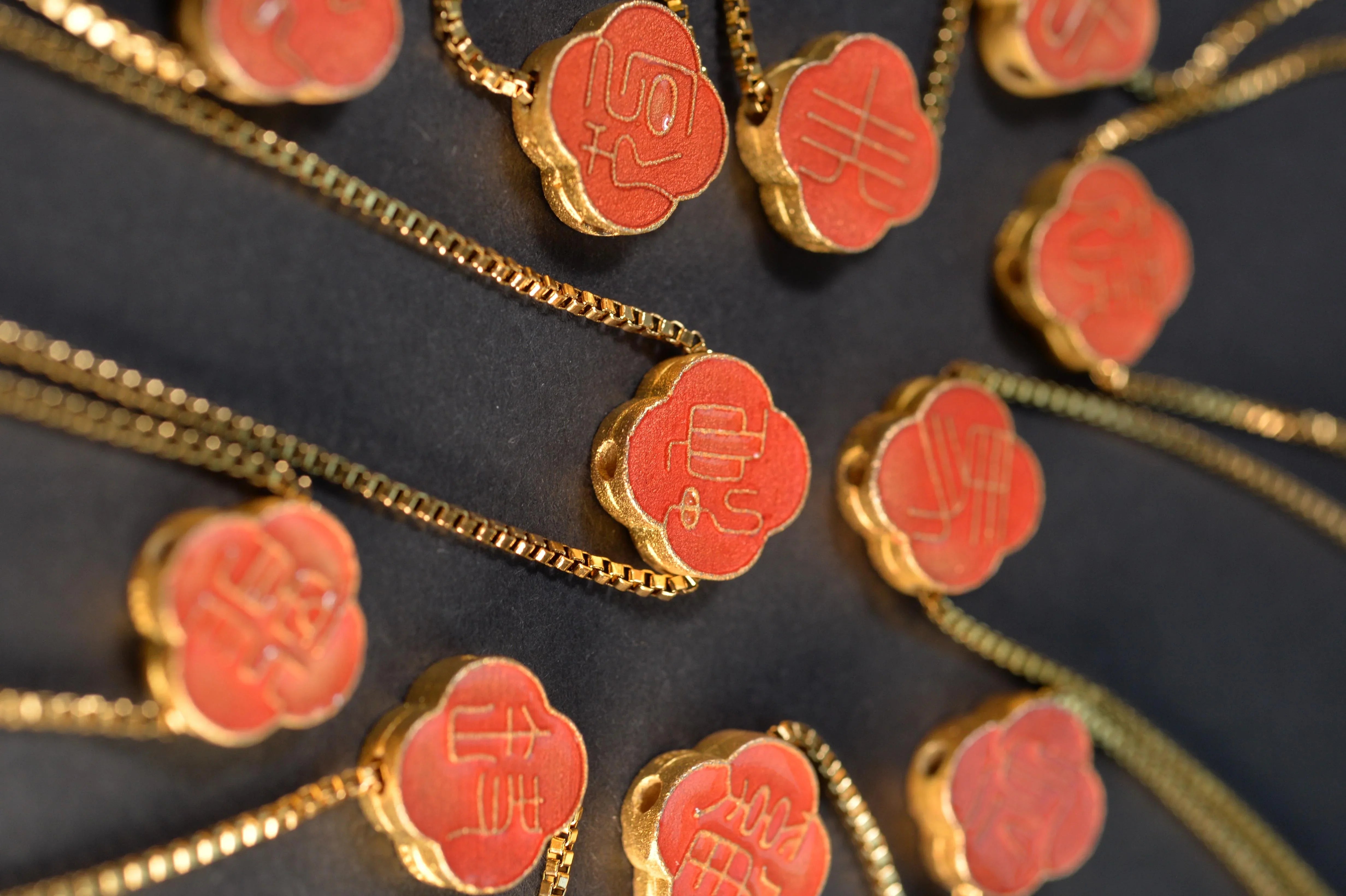 MARILYN TAN JEWELLERY | Lucky Zodiac Gold Chain Pendant Necklace With Enamel Charm