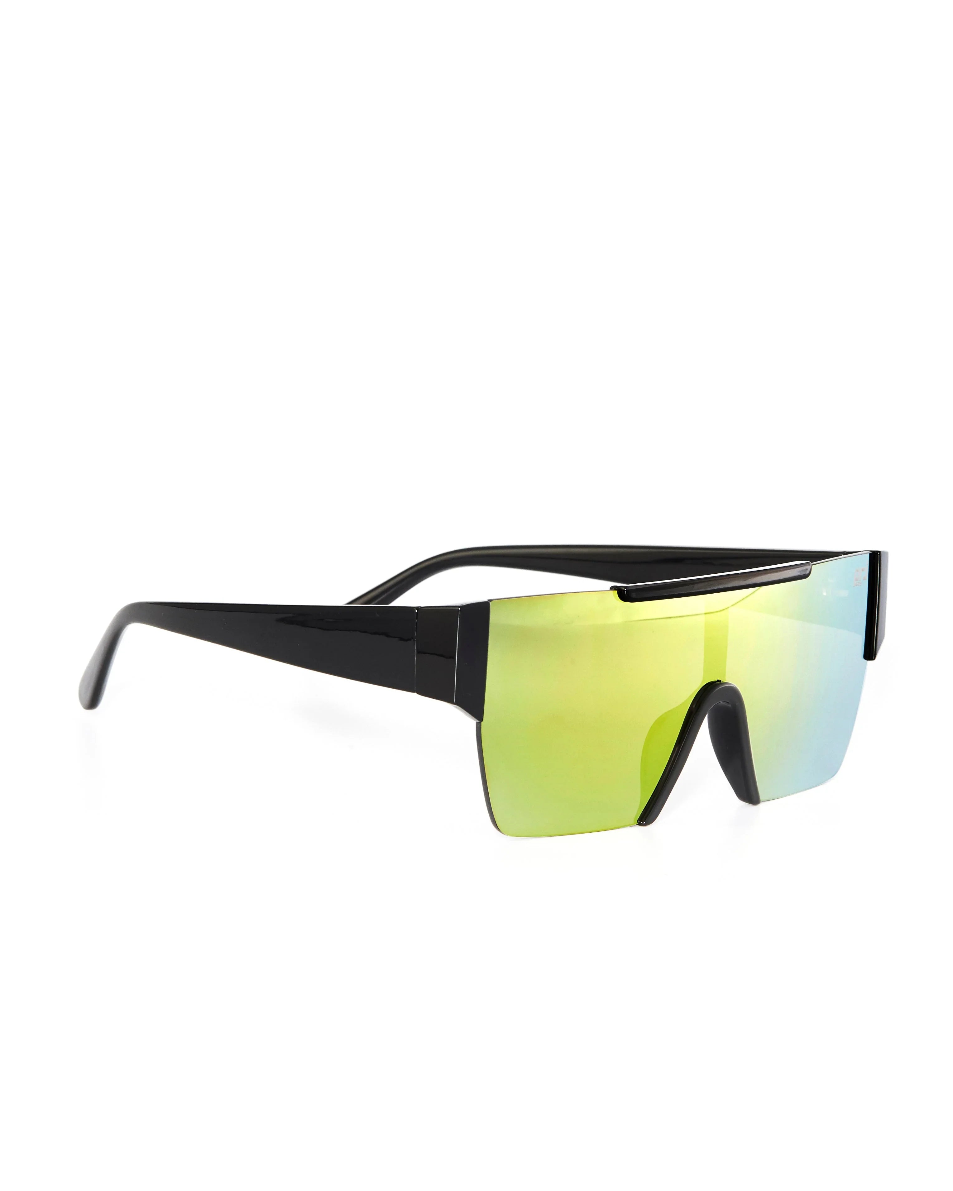 PROJECTWEAR | Edgerton Futuristic Sunglasses Black/Yellow