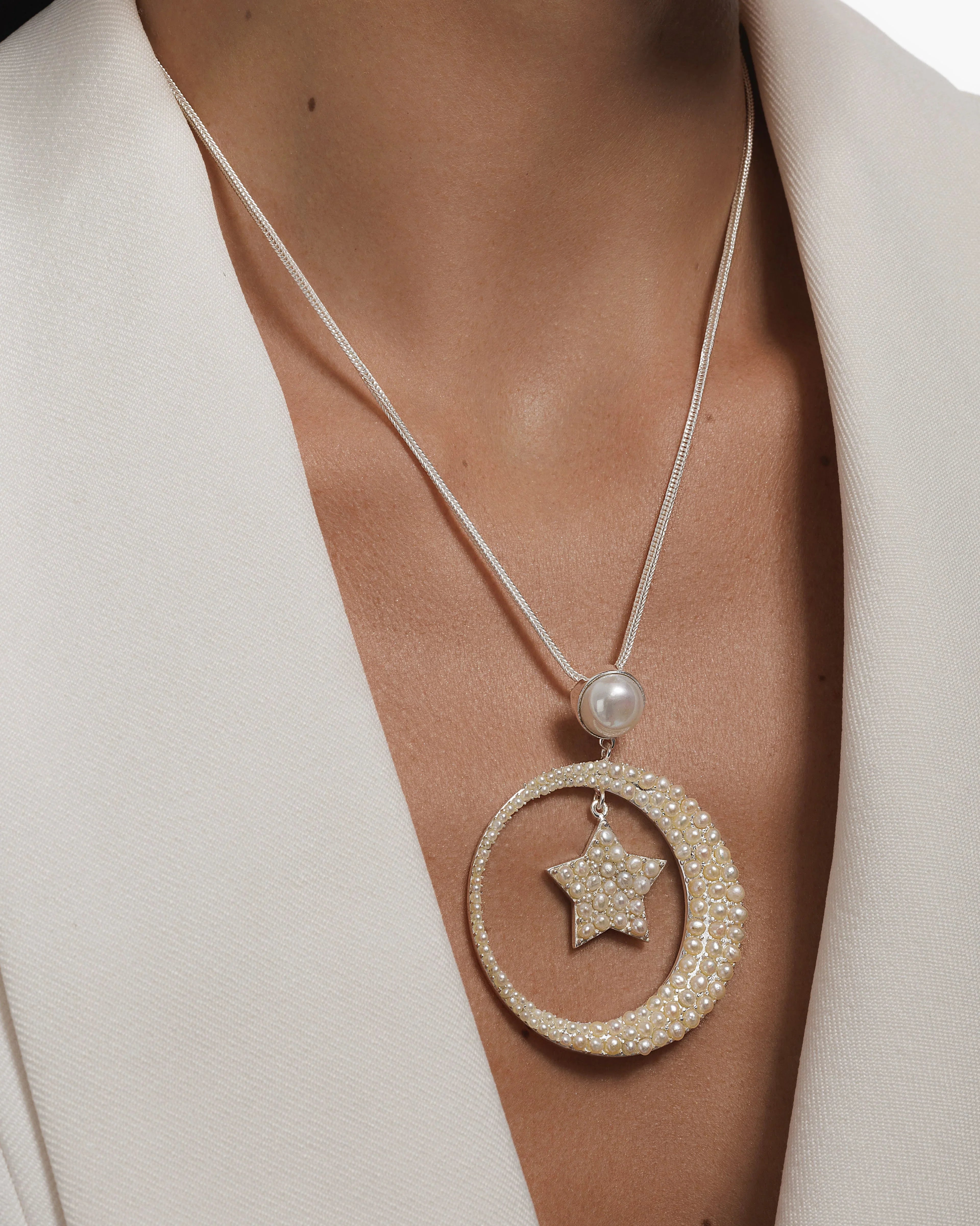 BOHEME BY VERO | Moon and Star Necklace