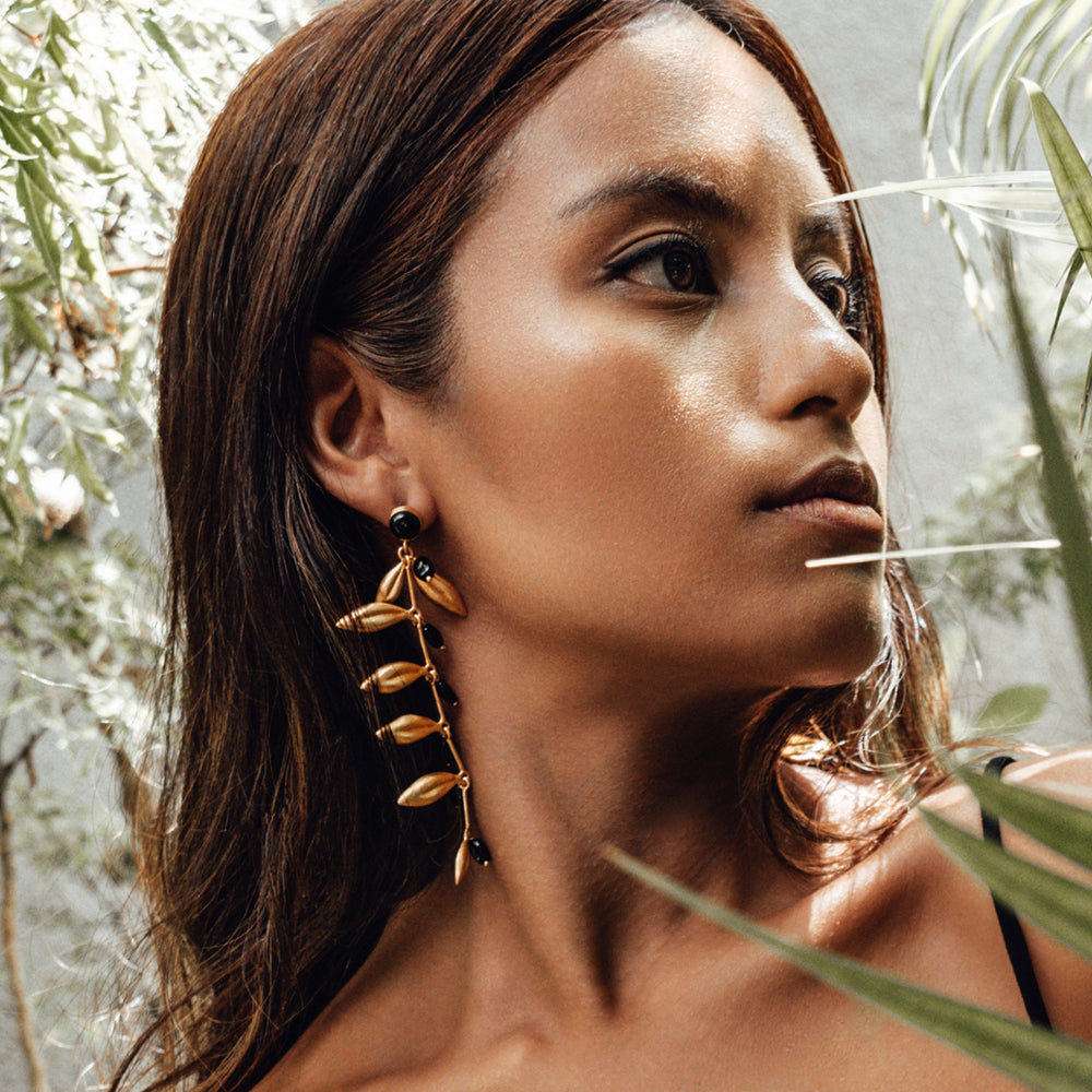 BOHEME BY VERO | Daun Earrings