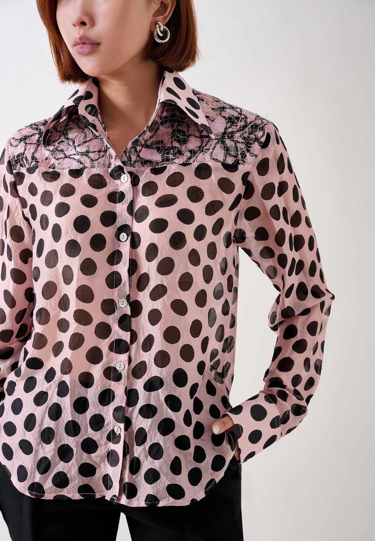 KHAAR | Polka Dot Shirt