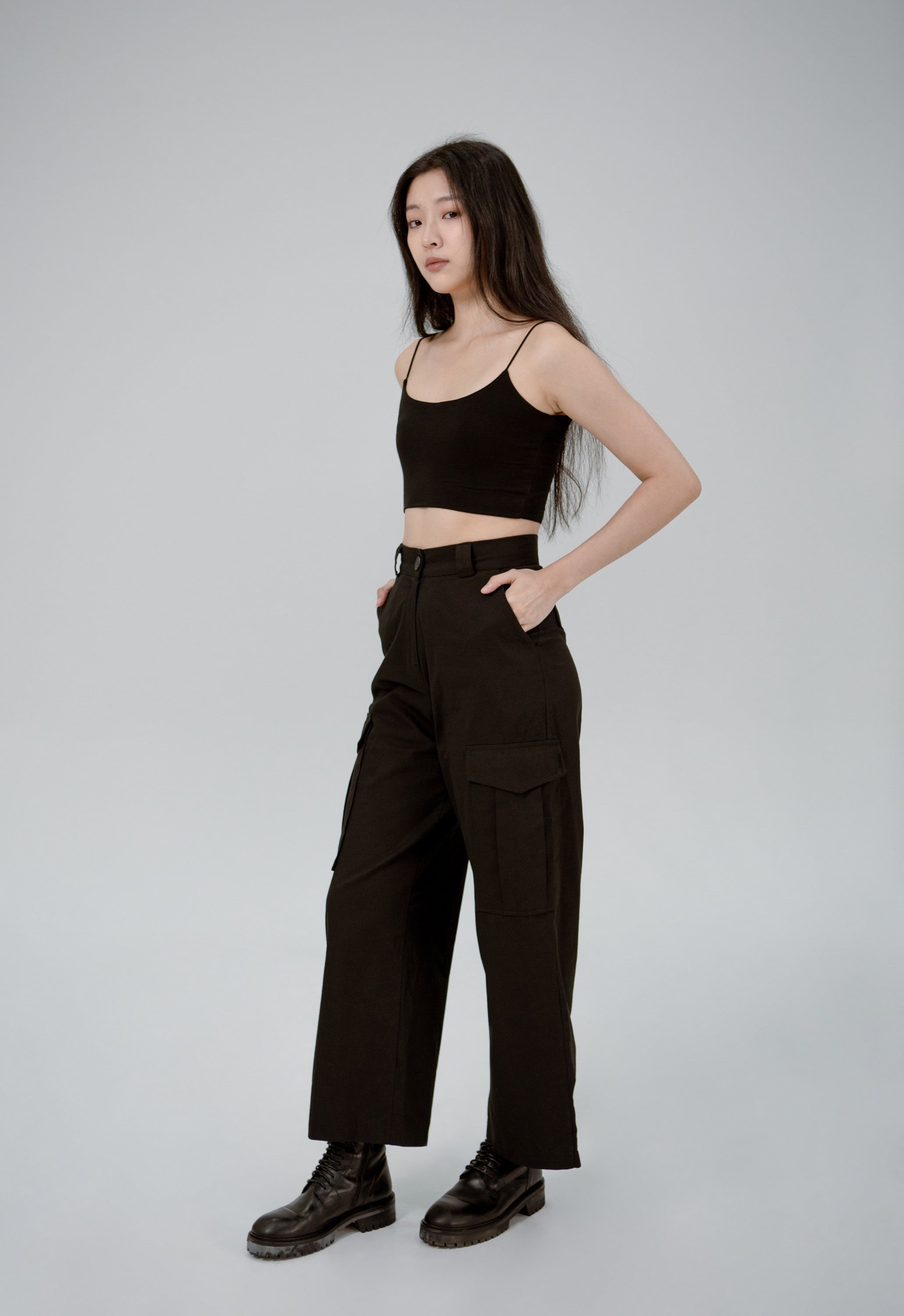 SAERO COLLECTIVE | Tencel Top | Black