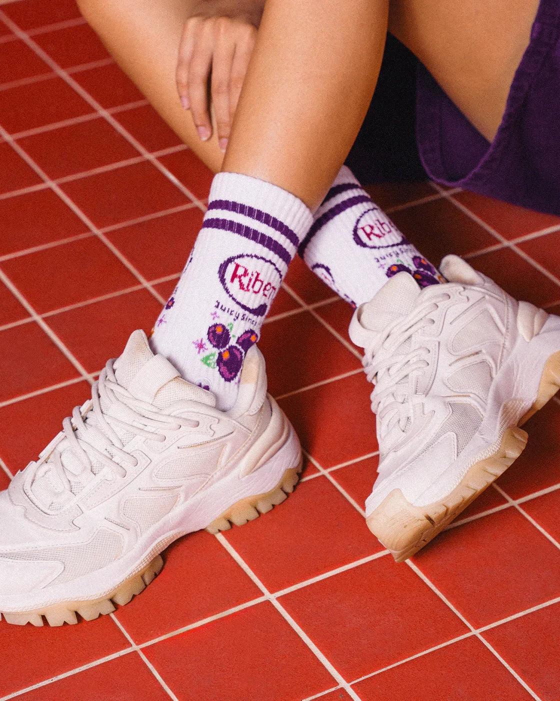 TALKING TOES | Juicy Ribena Athletic Sock