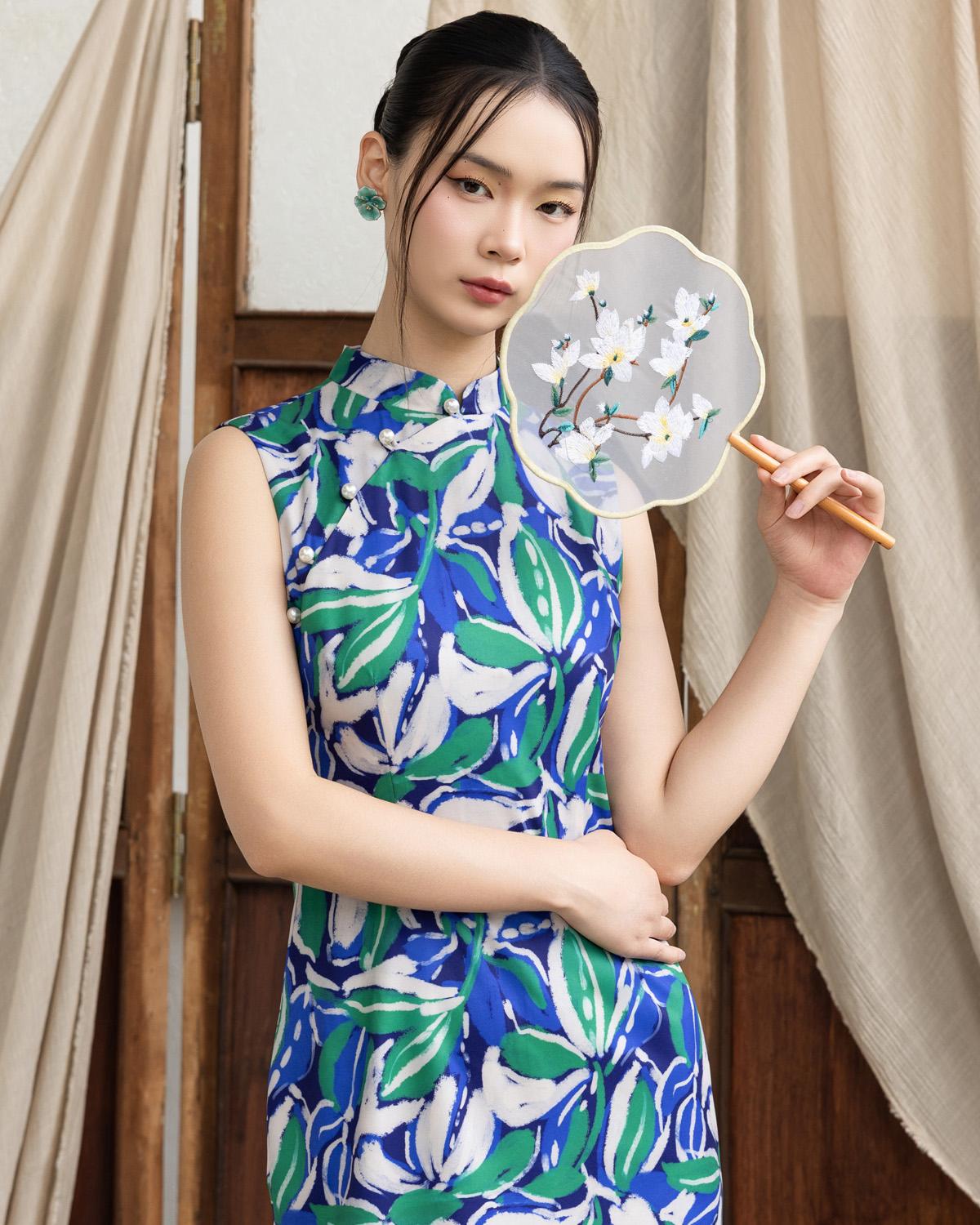 DOTTED LINE | Nancy Cheongsam Dress