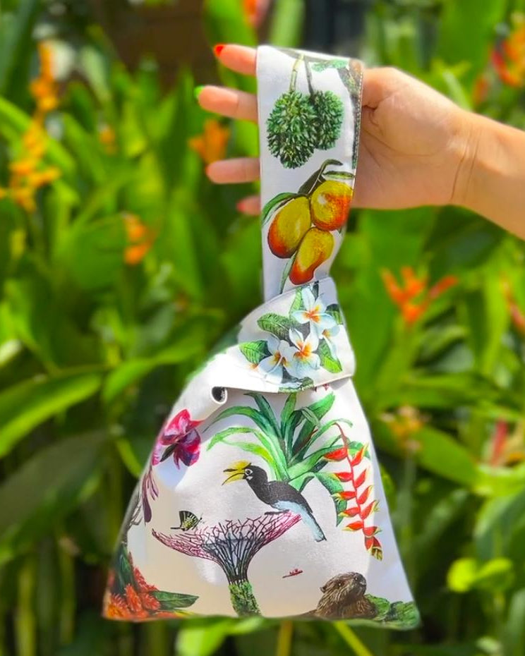 KELLY SER ATELIER | Tropical Paradise Knot Bag