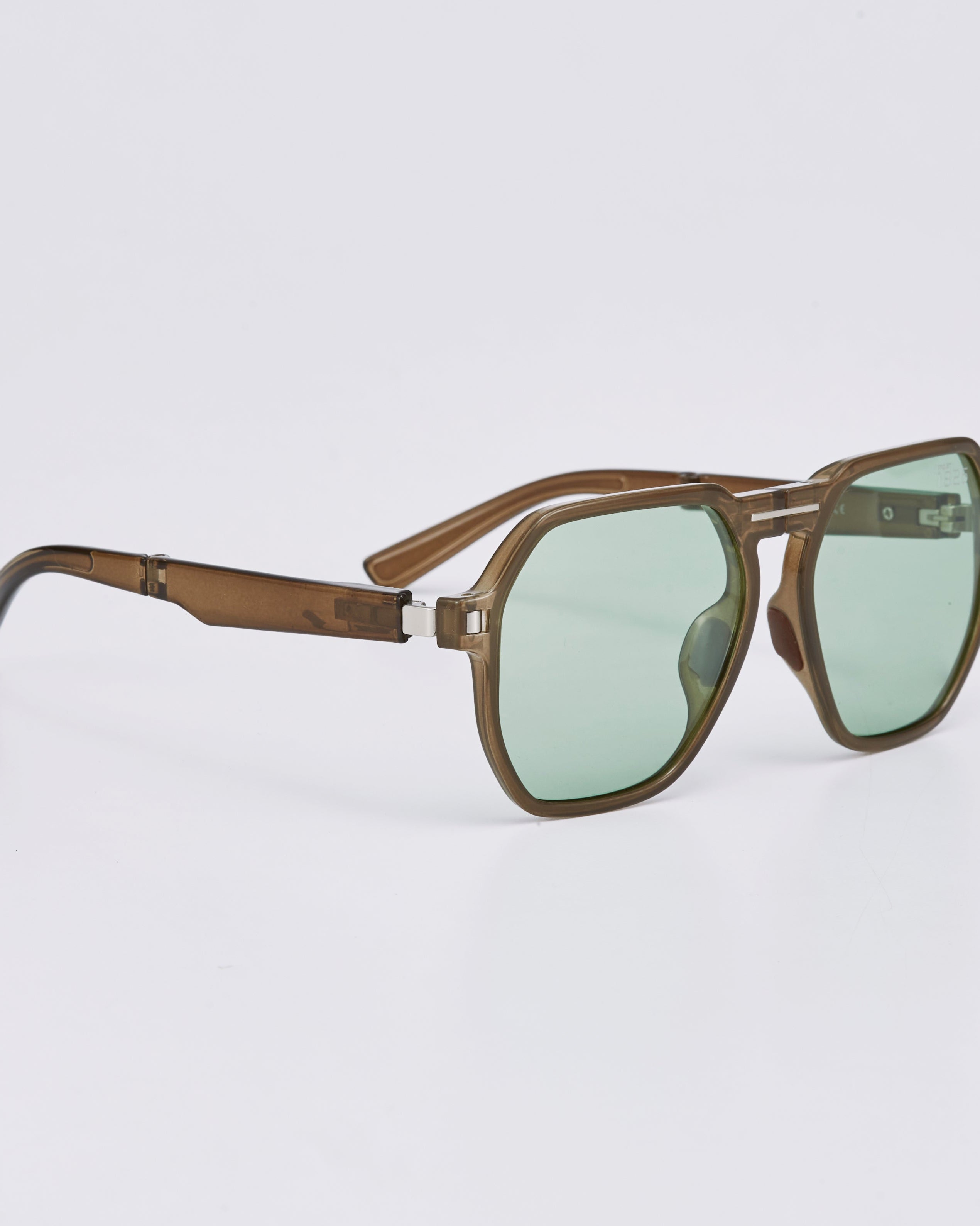 PROJECTWEAR | DAEMYN Polarized Foldable Sunglasses Green/Green