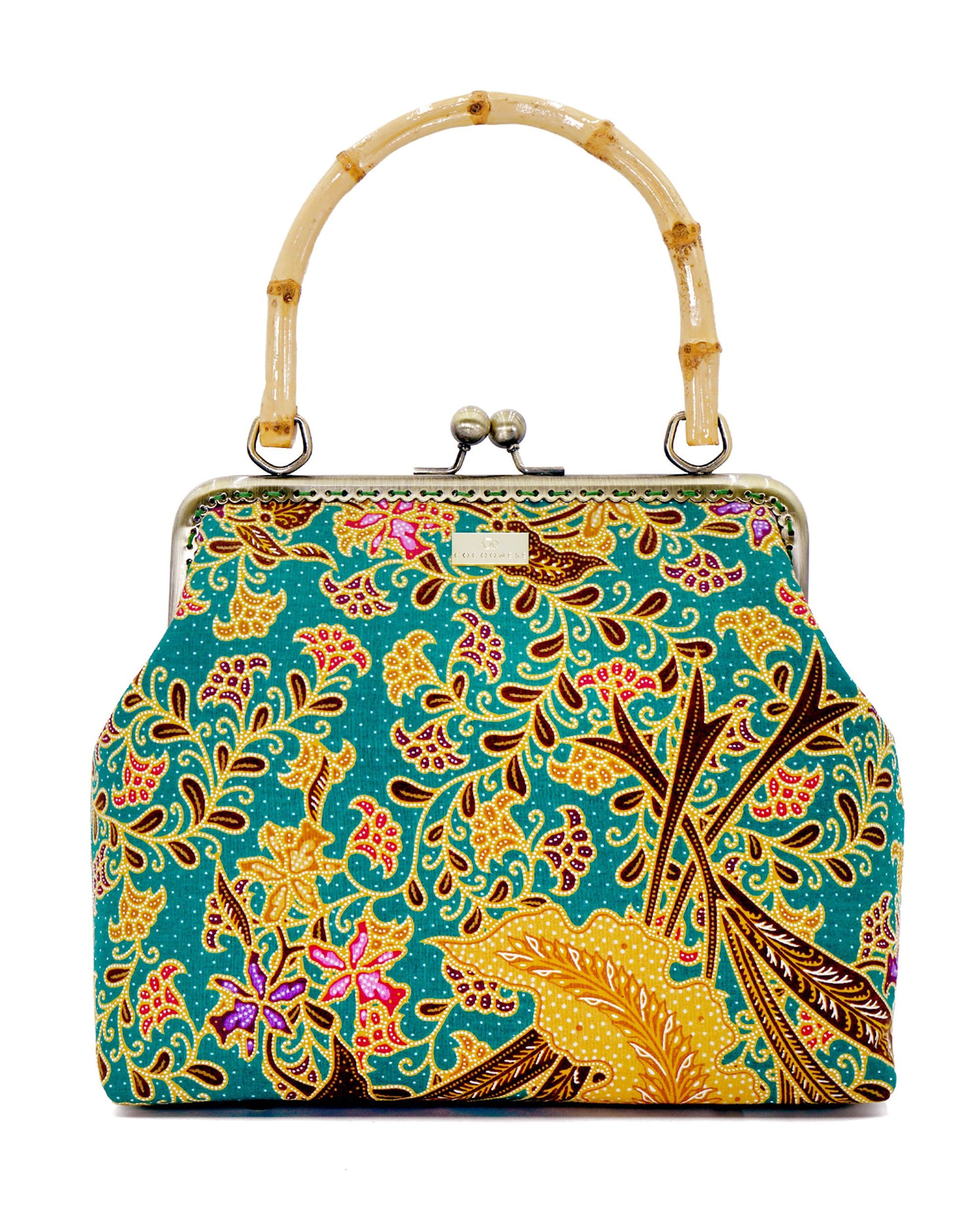 COCOONESE | Bamboo Top Handle Bag - Orchid (GN)