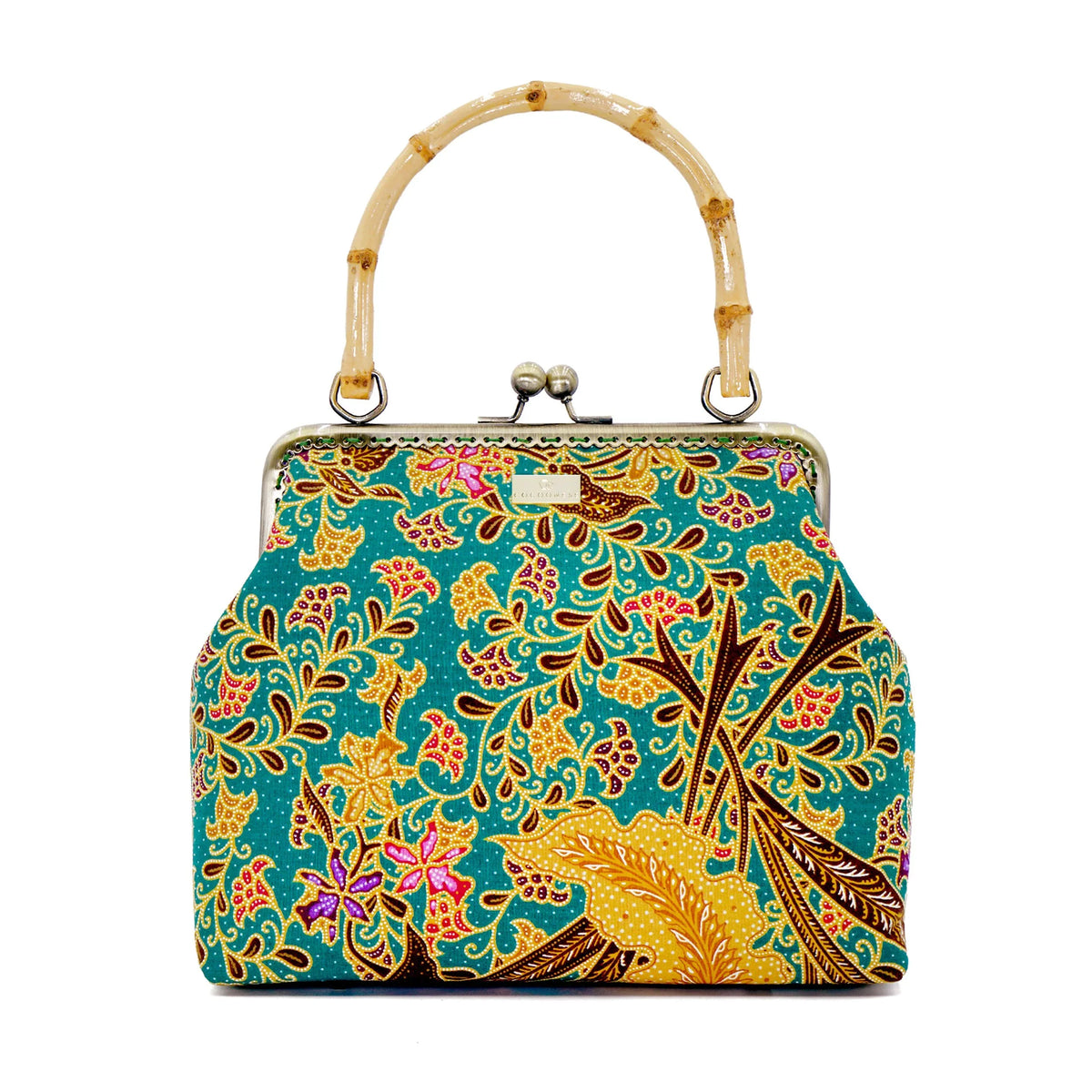 COCOONESE | Bamboo Top Handle Bag - Orchid (GN)