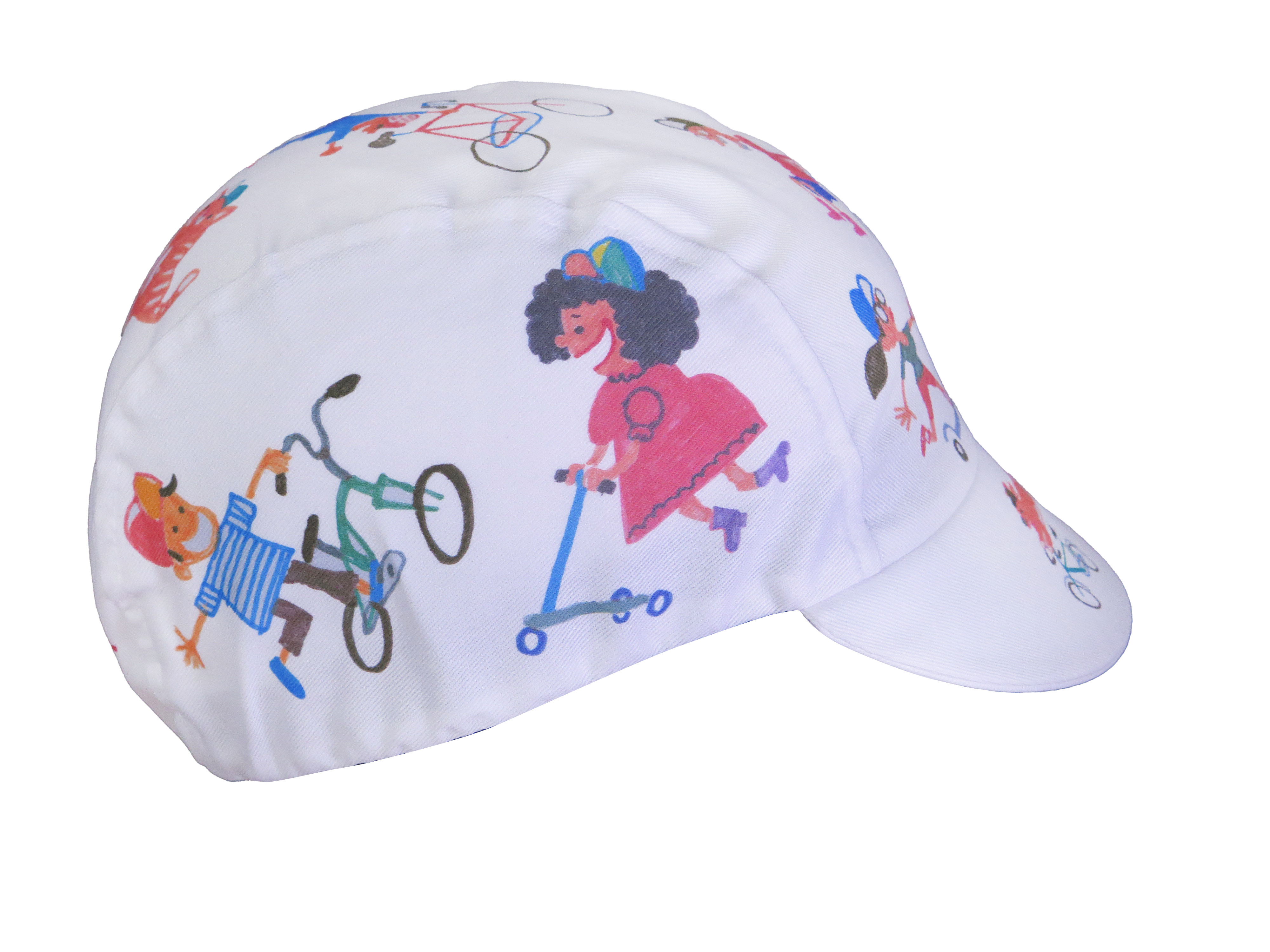 A DESIGN BY TAKACHYA | Faizal Caricatures x TKC CycleShiok! Cycling Cap
