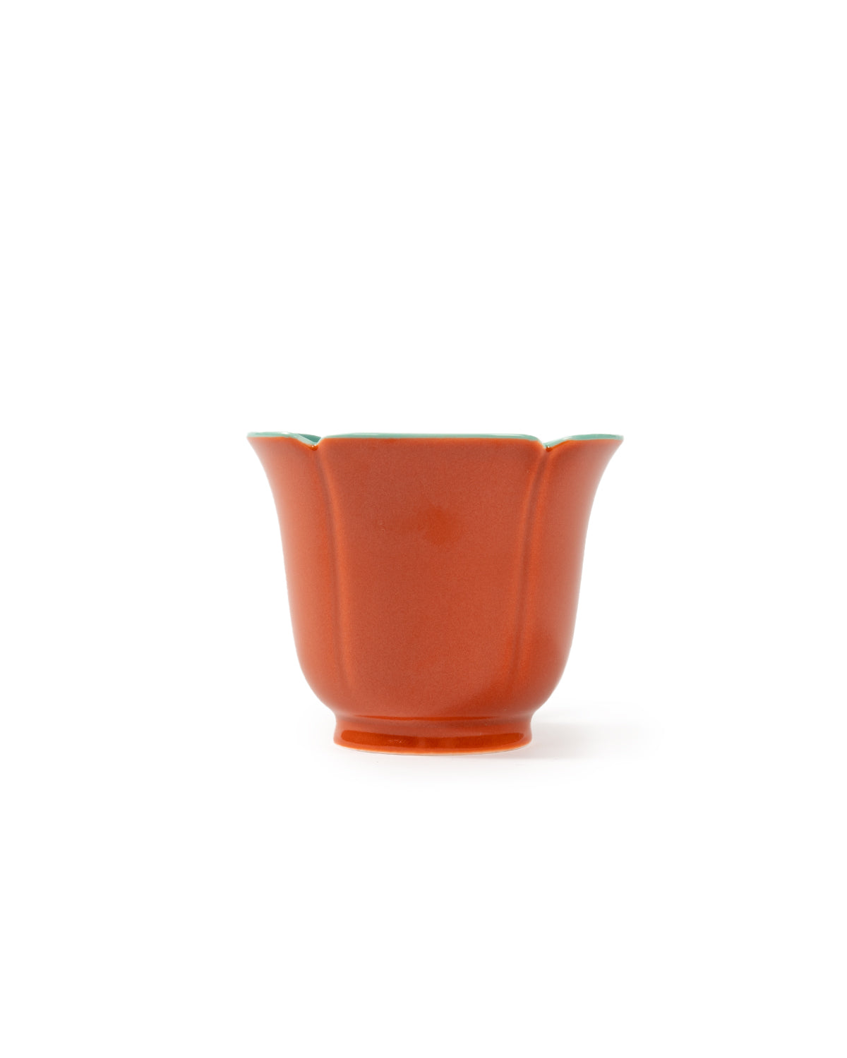 CRAFILAB | Brick Red & Turquoise Flower Master Cup