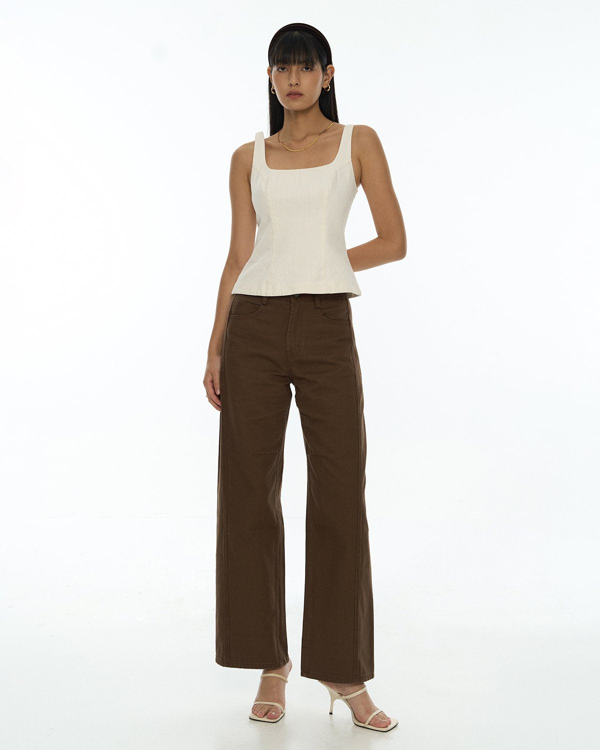 DRESSINGPAULA | Mid Waist Barrel Jeans