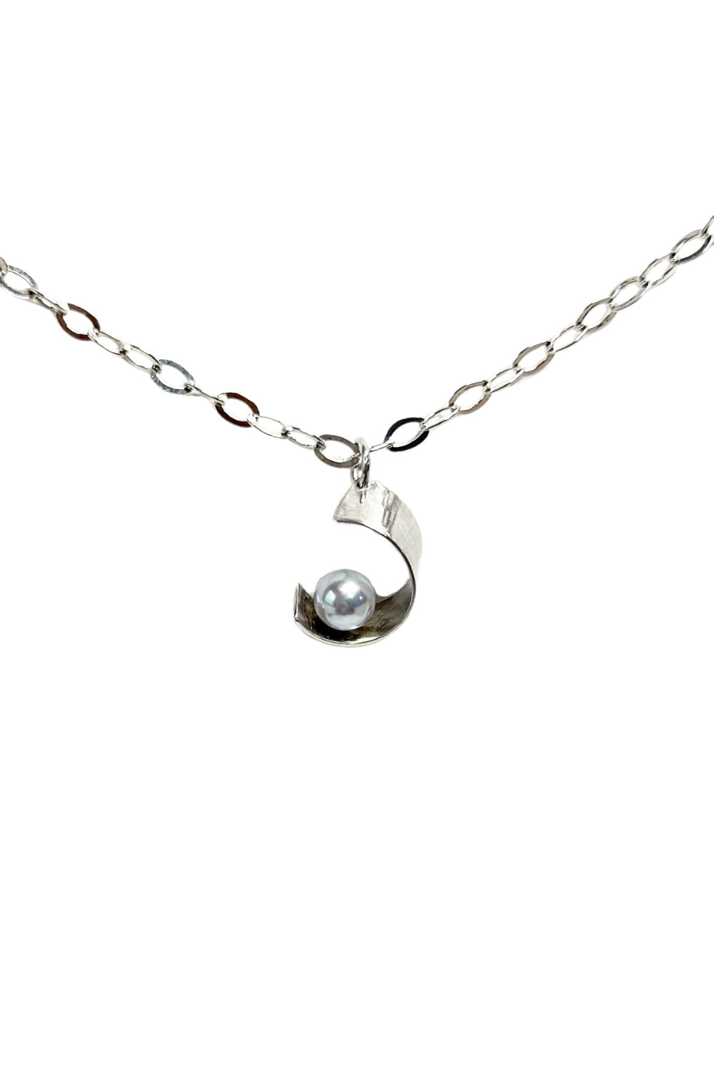 CREATIVE JEWELLERY STUDIO | Moonlight Silver Necklace of WA by Sylvia