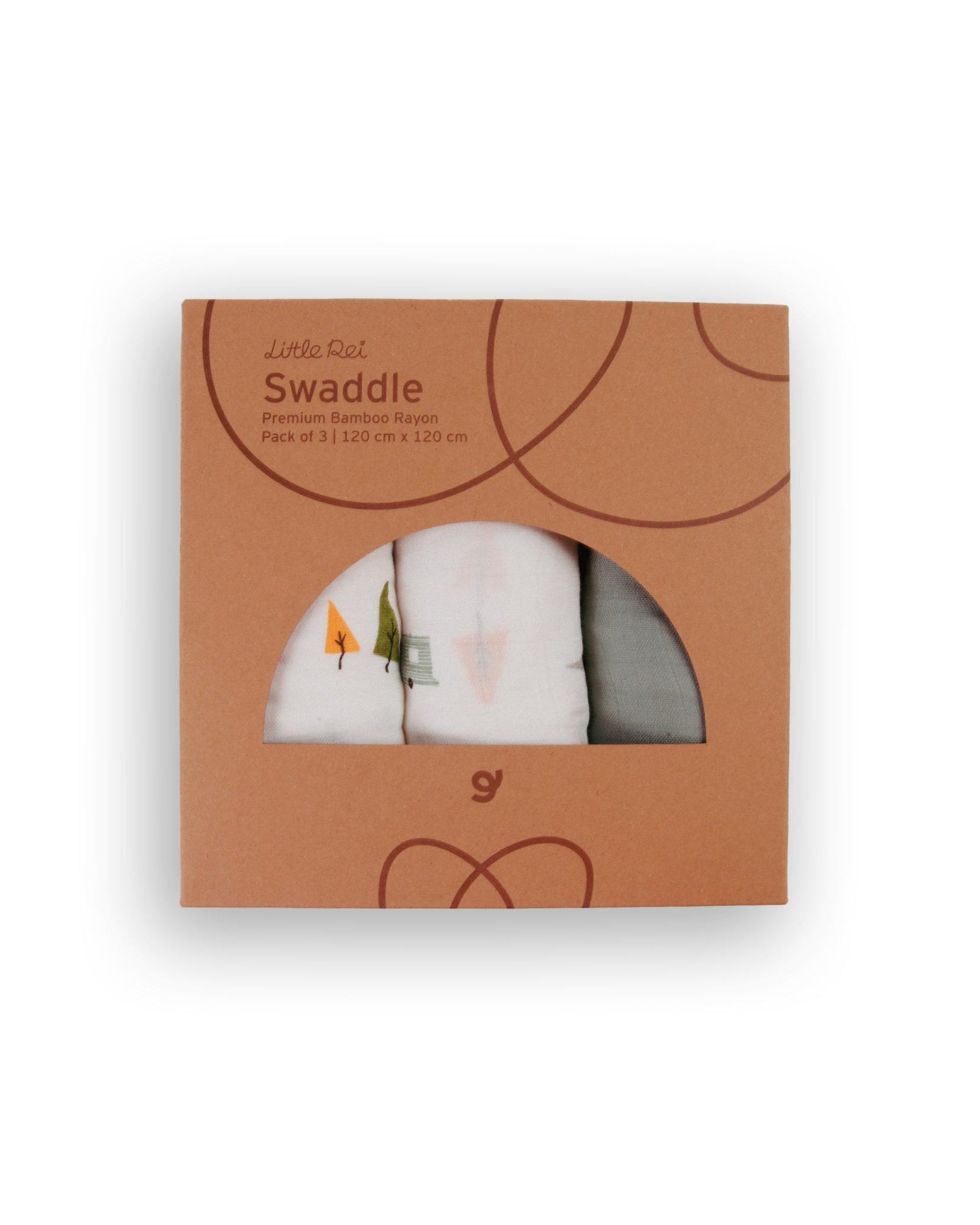 LITTLE REI | LRE Bamboo Swaddle 3PC