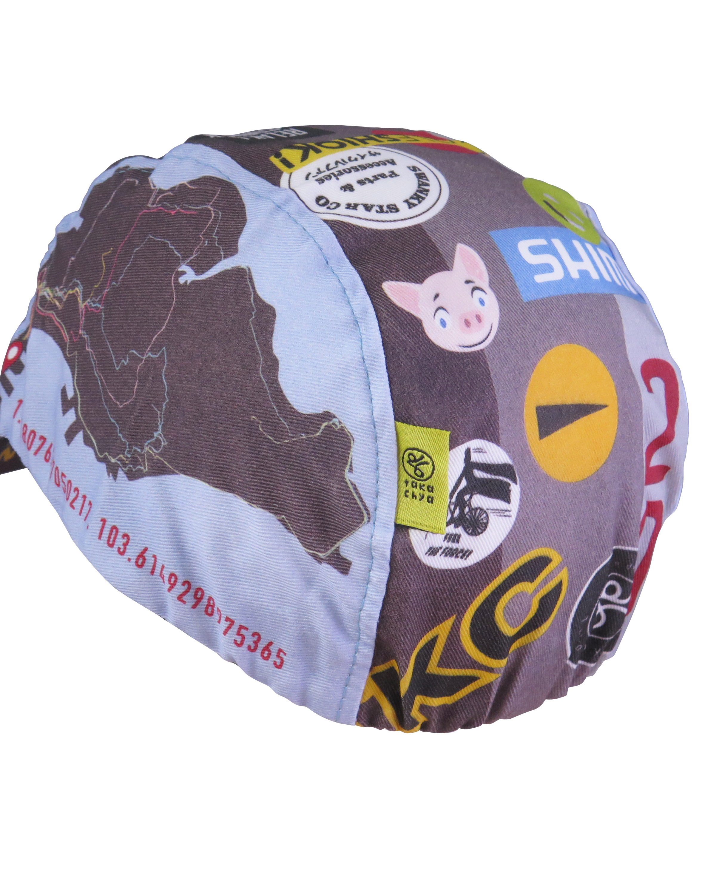 A DESIGN BY TAKACHYA | Cycling Cap - Mission to Tuas