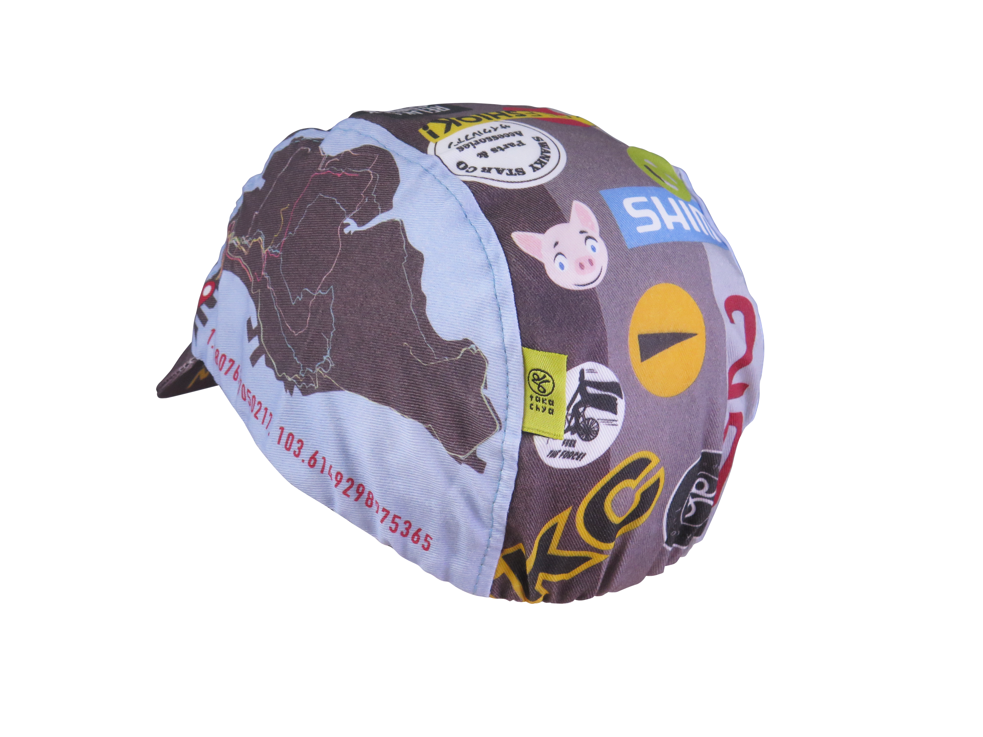 A DESIGN BY TAKACHYA | Cycling Cap - Mission to Tuas