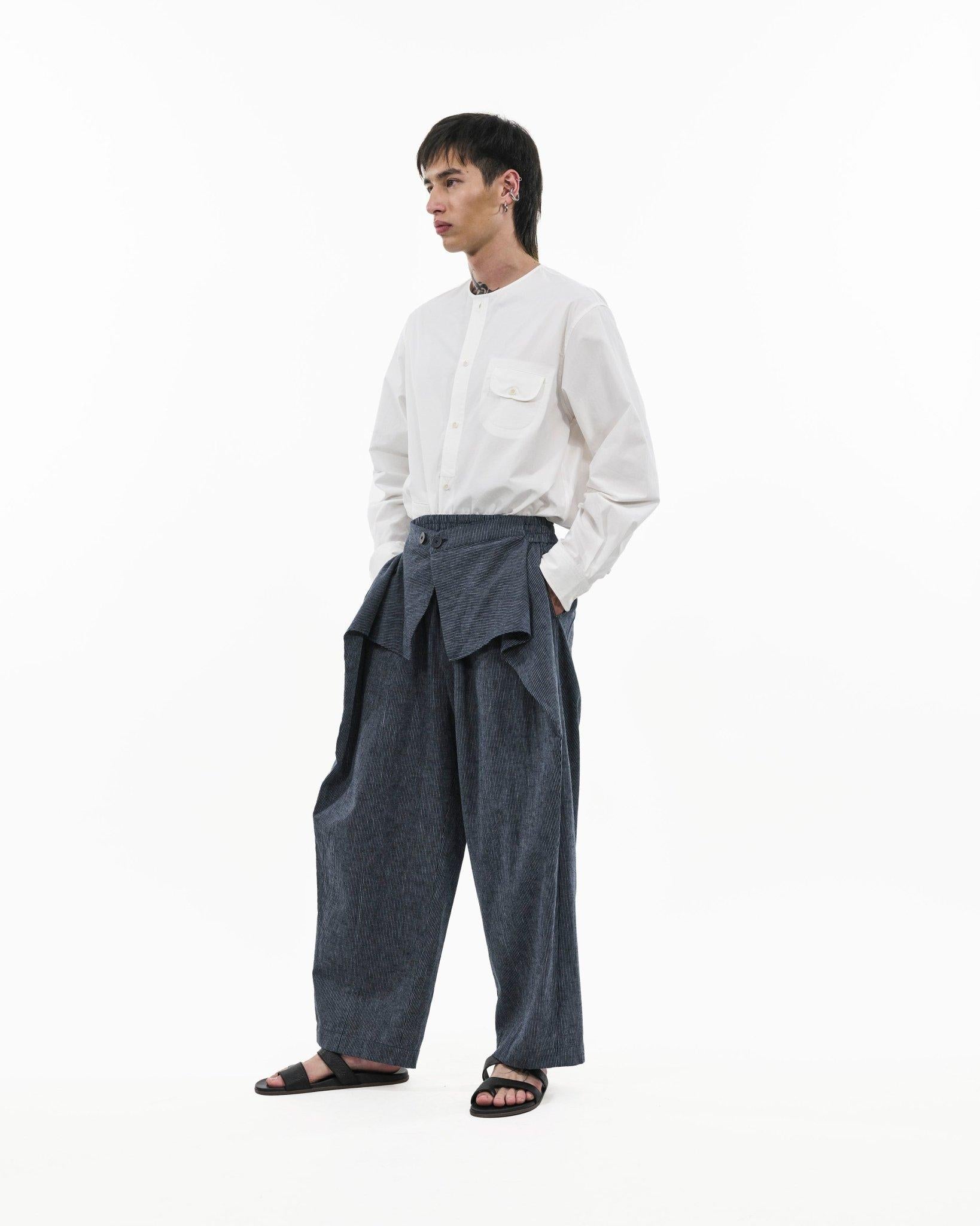 GRAYE | Sash Wrap Trousers