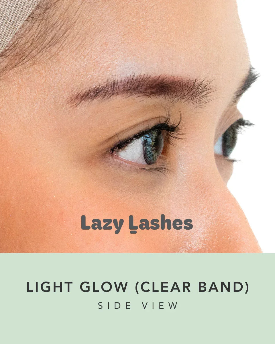 NODSPARK | Clear Band Everyday Light Glow Lazy Lashes