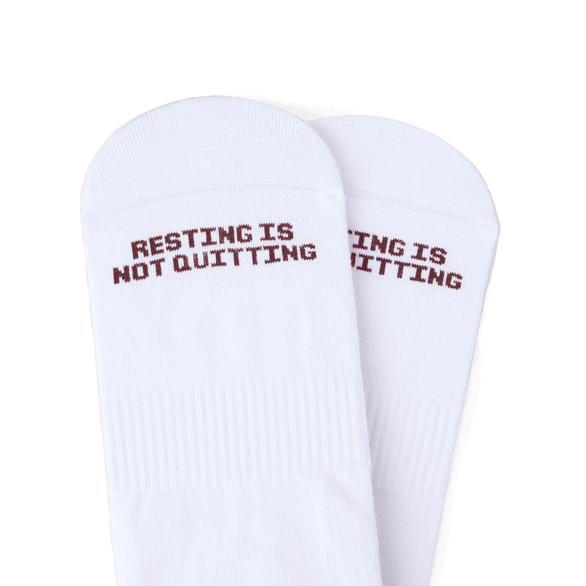 TALKING TOES | Happy Homebody Ribbed Crew Sock