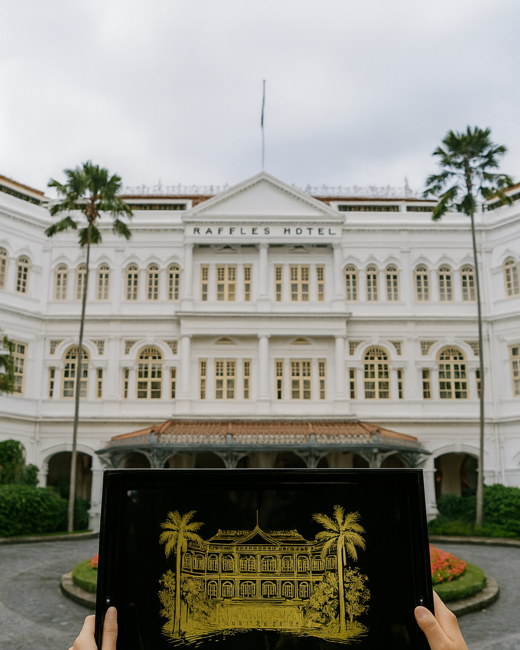 PHOTO PHACTORY | The Grand Dame (Raffles Hotel) Tray