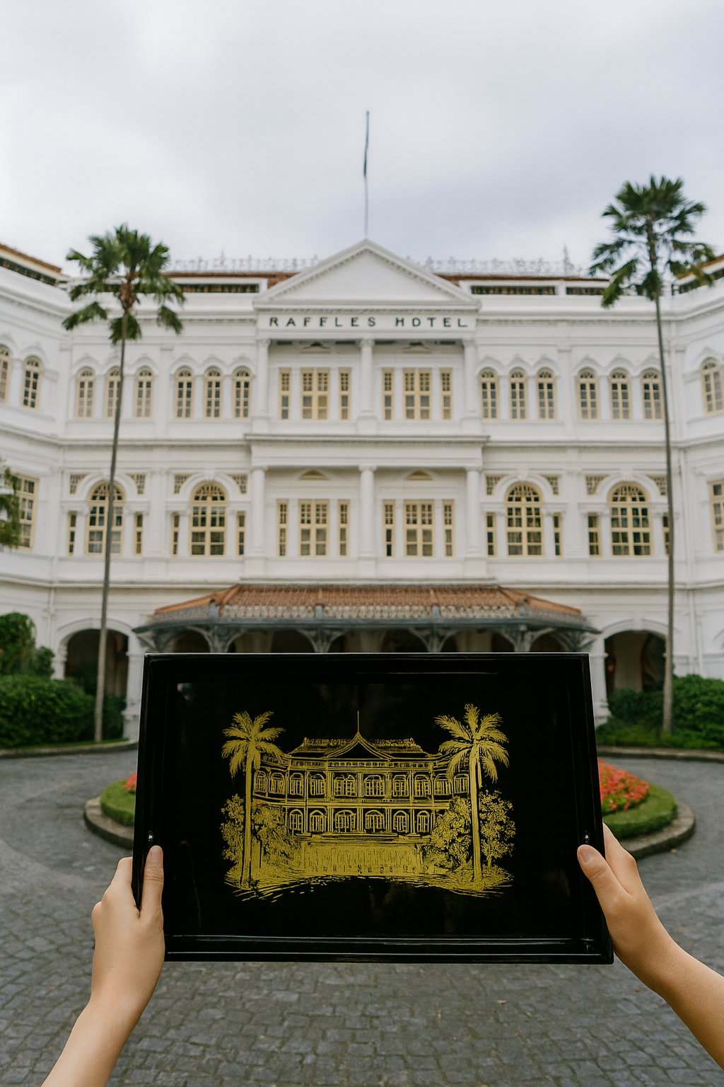 PHOTO PHACTORY | The Grand Dame (Raffles Hotel) Tray