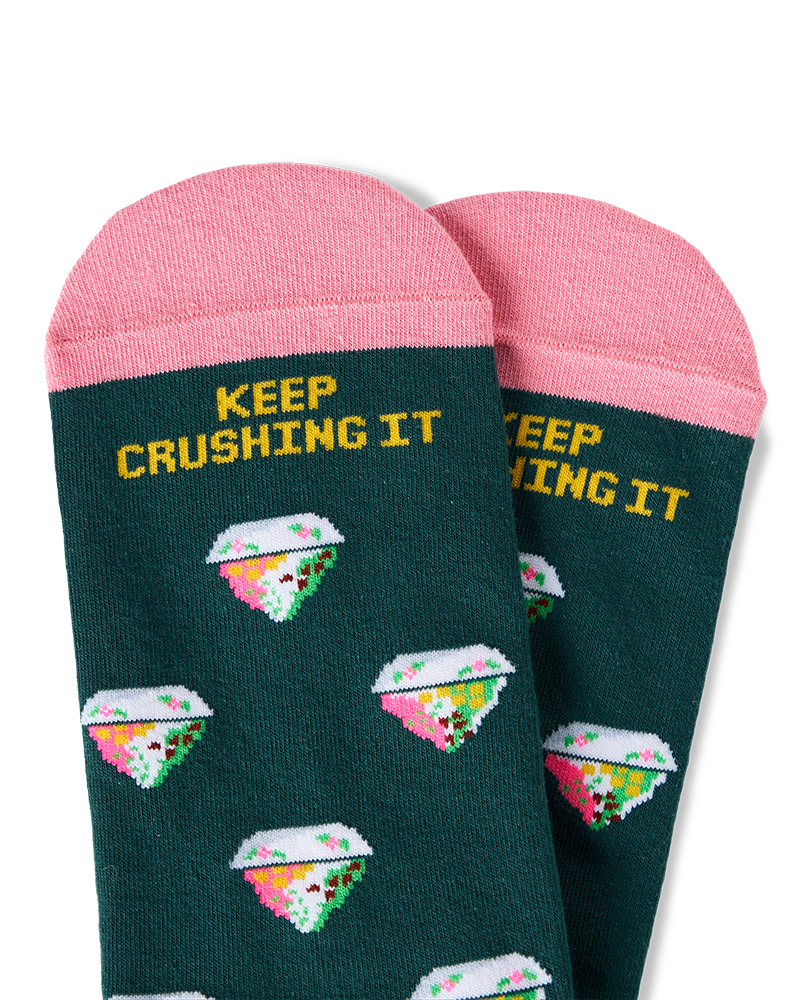 TALKING TOES | Kacang Crush Crew Sock