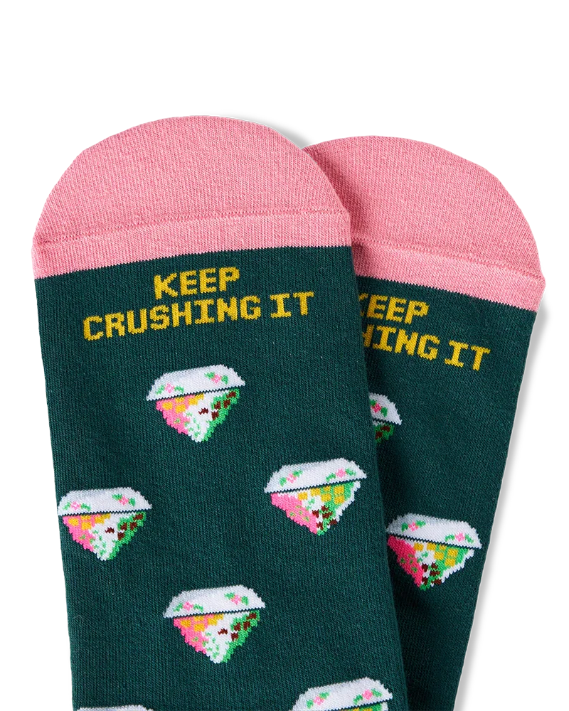 TALKING TOES | Kacang Crush Crew Sock