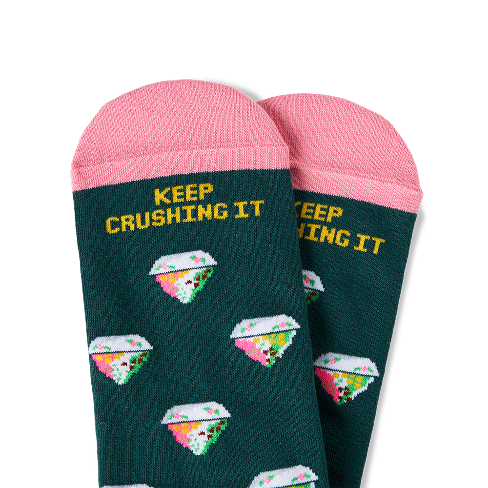 TALKING TOES | Kacang Crush Crew Sock