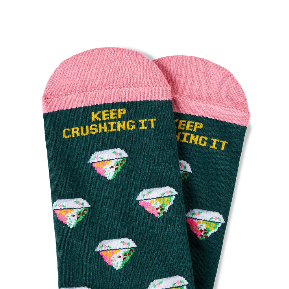 TALKING TOES | Kacang Crush Crew Sock