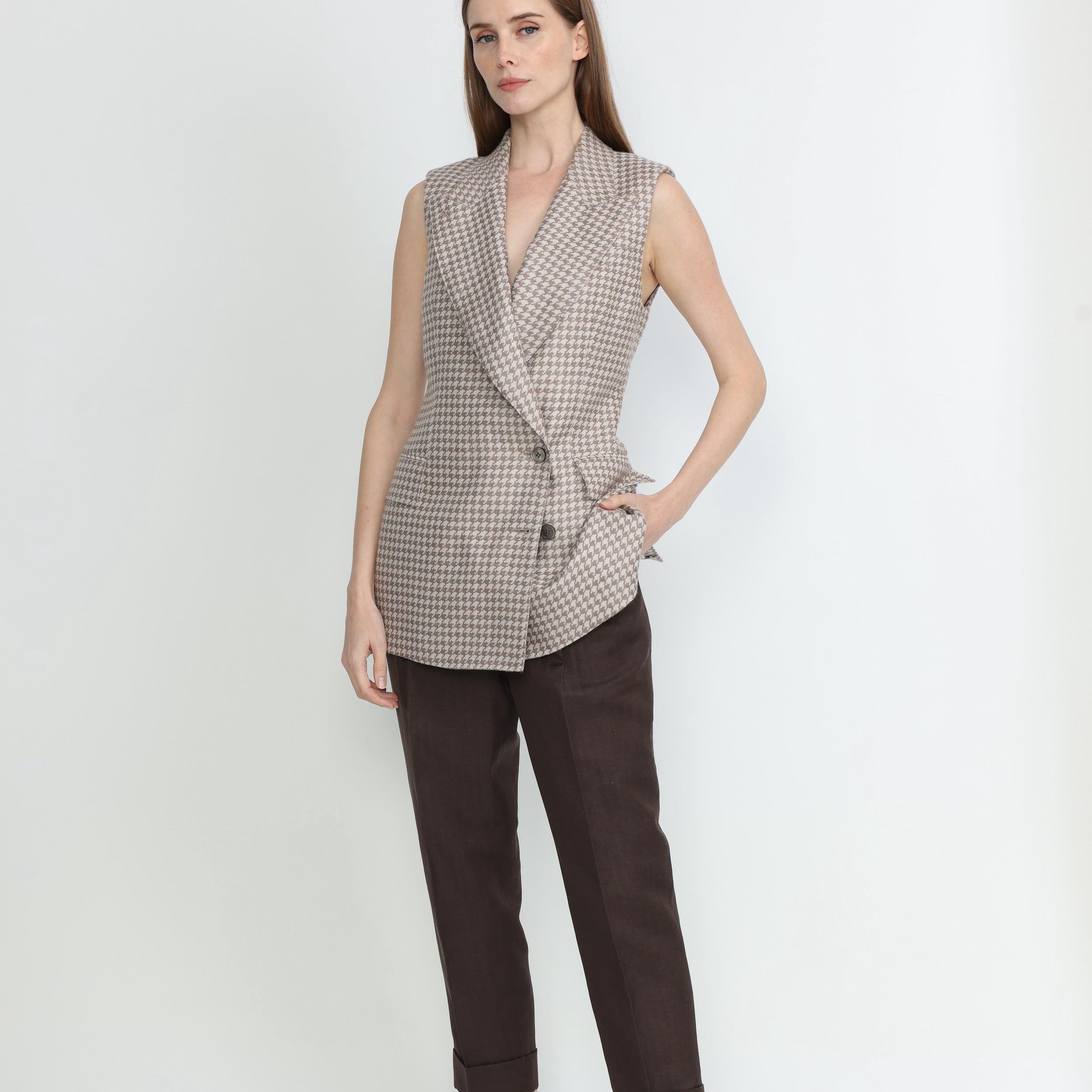 FREY | Beja Waistcoat | Beige
