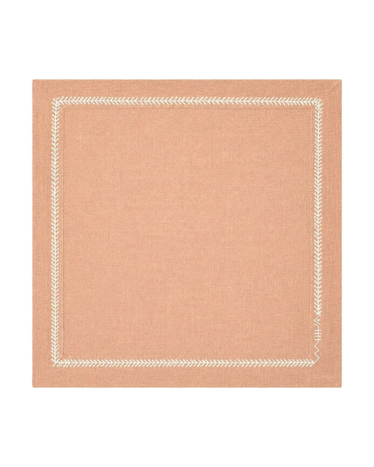 MEJA MAISON DE BALI | The Amour Rose Tan Napkin by Meja (Set of 2)