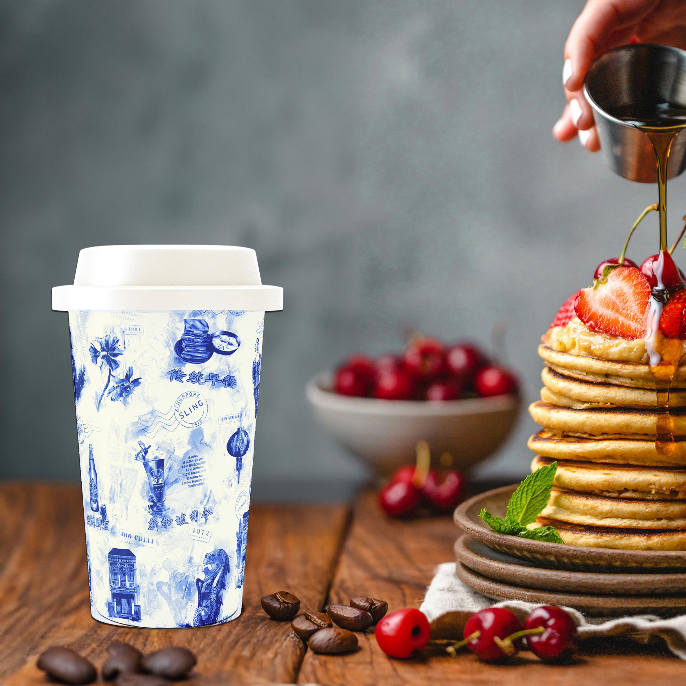 KELLY SER ATELIER | Bamboo Coffee Cup: Not Just a Little Red Dot