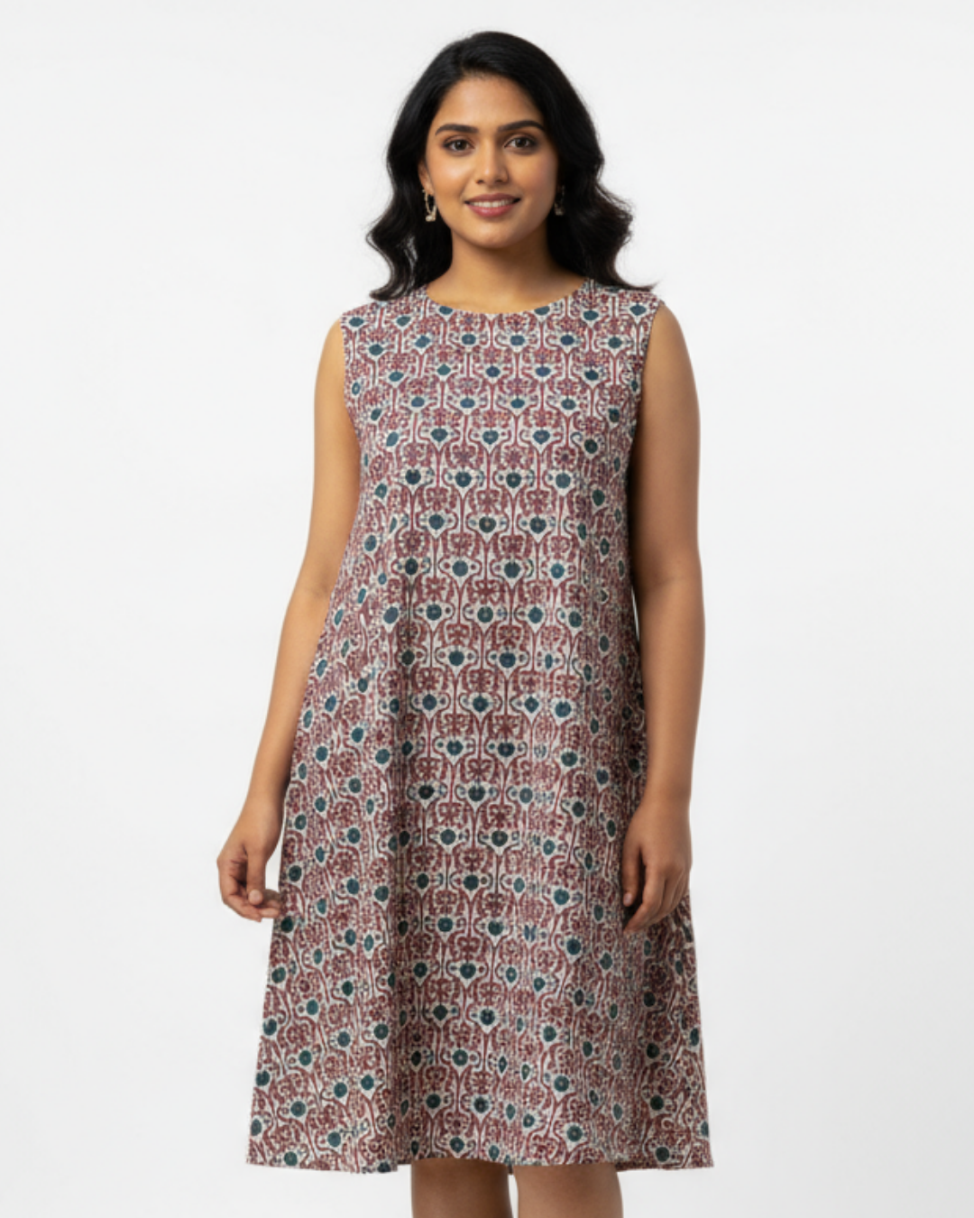 NIMBU | Kaia Women A-Line Dress In Cotton