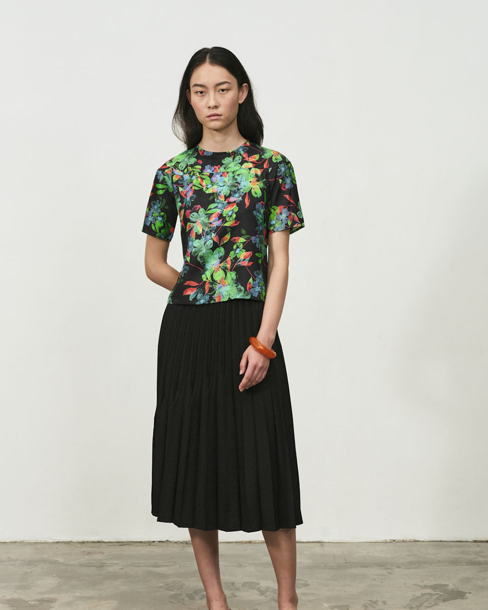 GIN LEE STUDIO | Silk Bloom Top