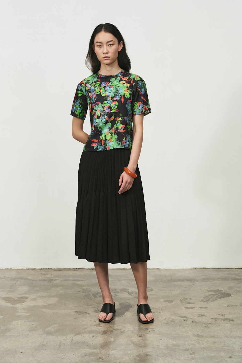 GIN LEE STUDIO | Silk Bloom Top