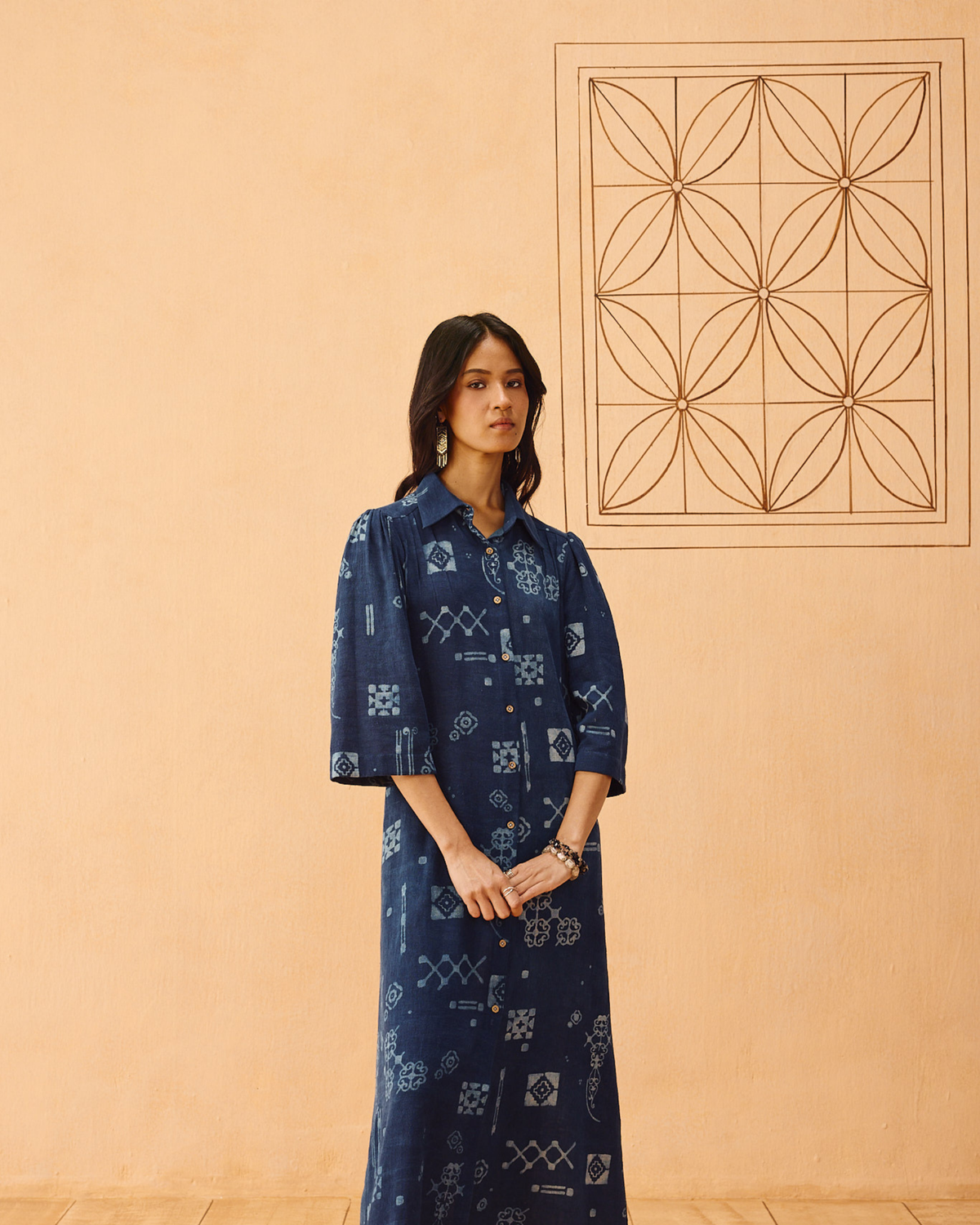 SUI | Everyday Heirloom Handspun Handwoven Organic Cotton Maxi Dress