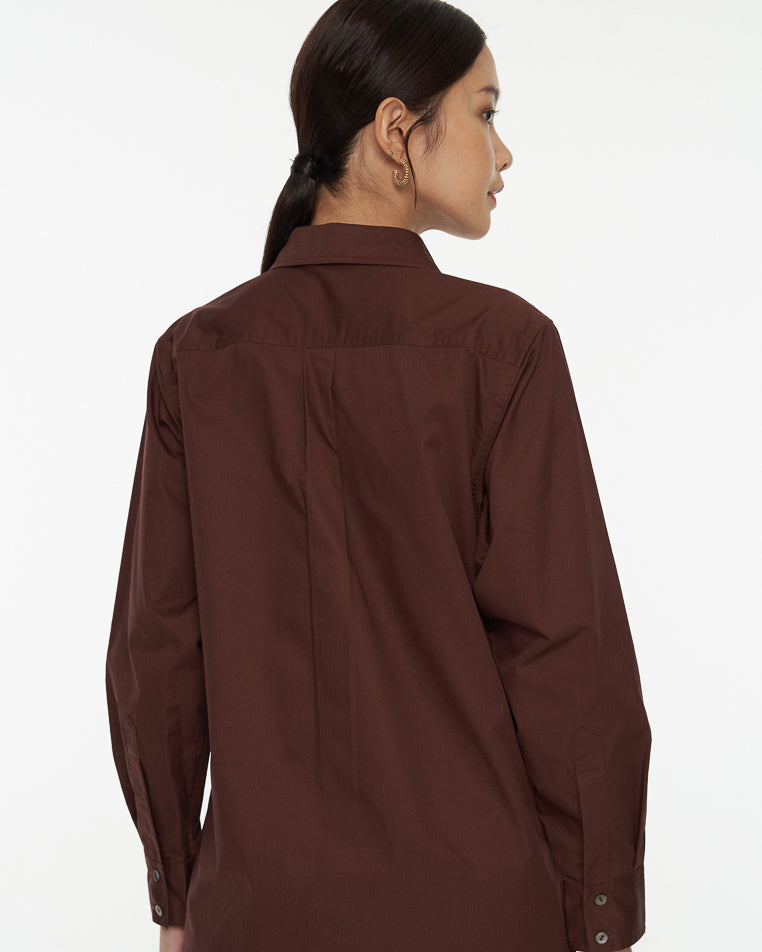 DRESSINGPAULA | Oversized Cotton Shirt