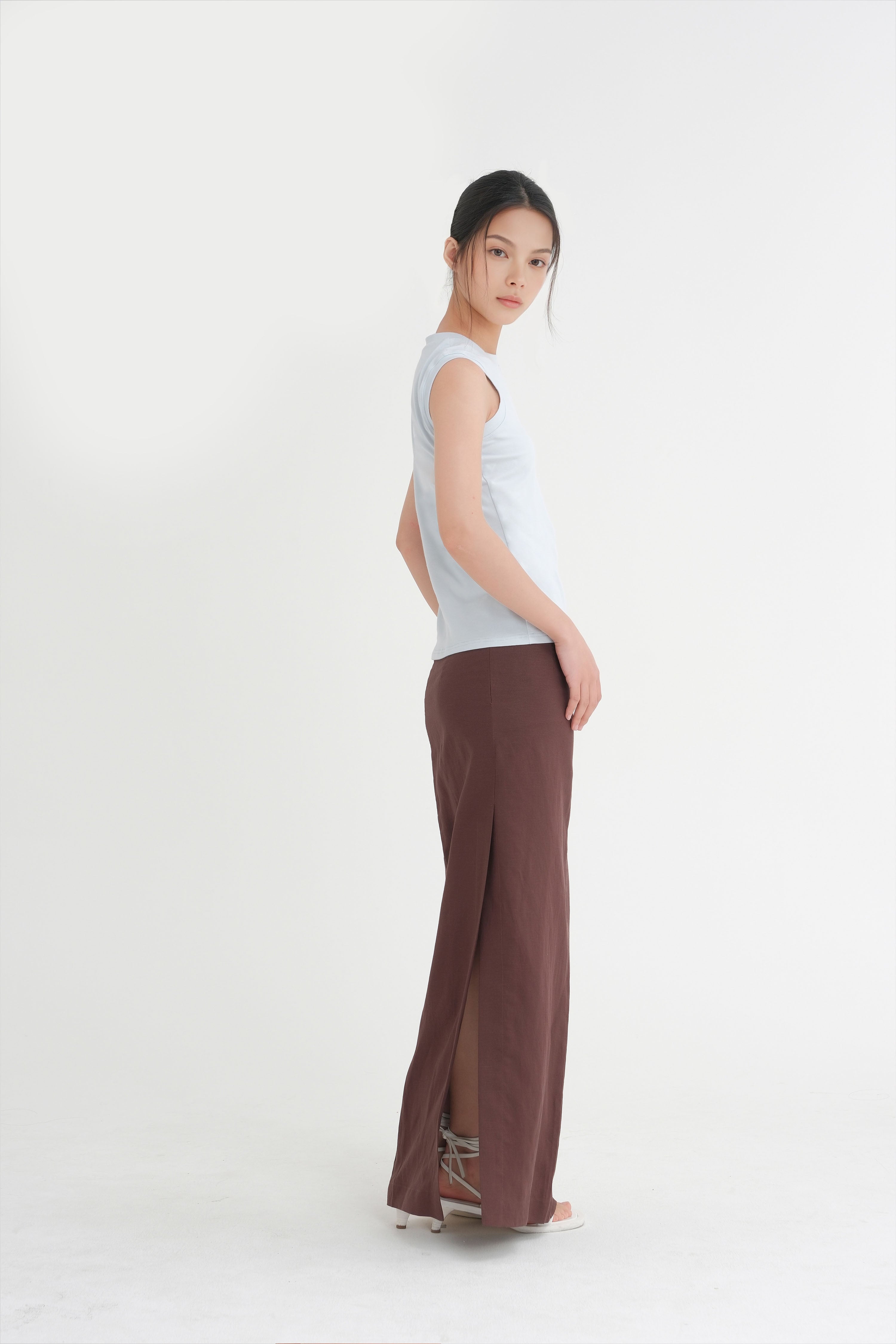 LAYERPLAN | Veyla Maxi Linen Skirt