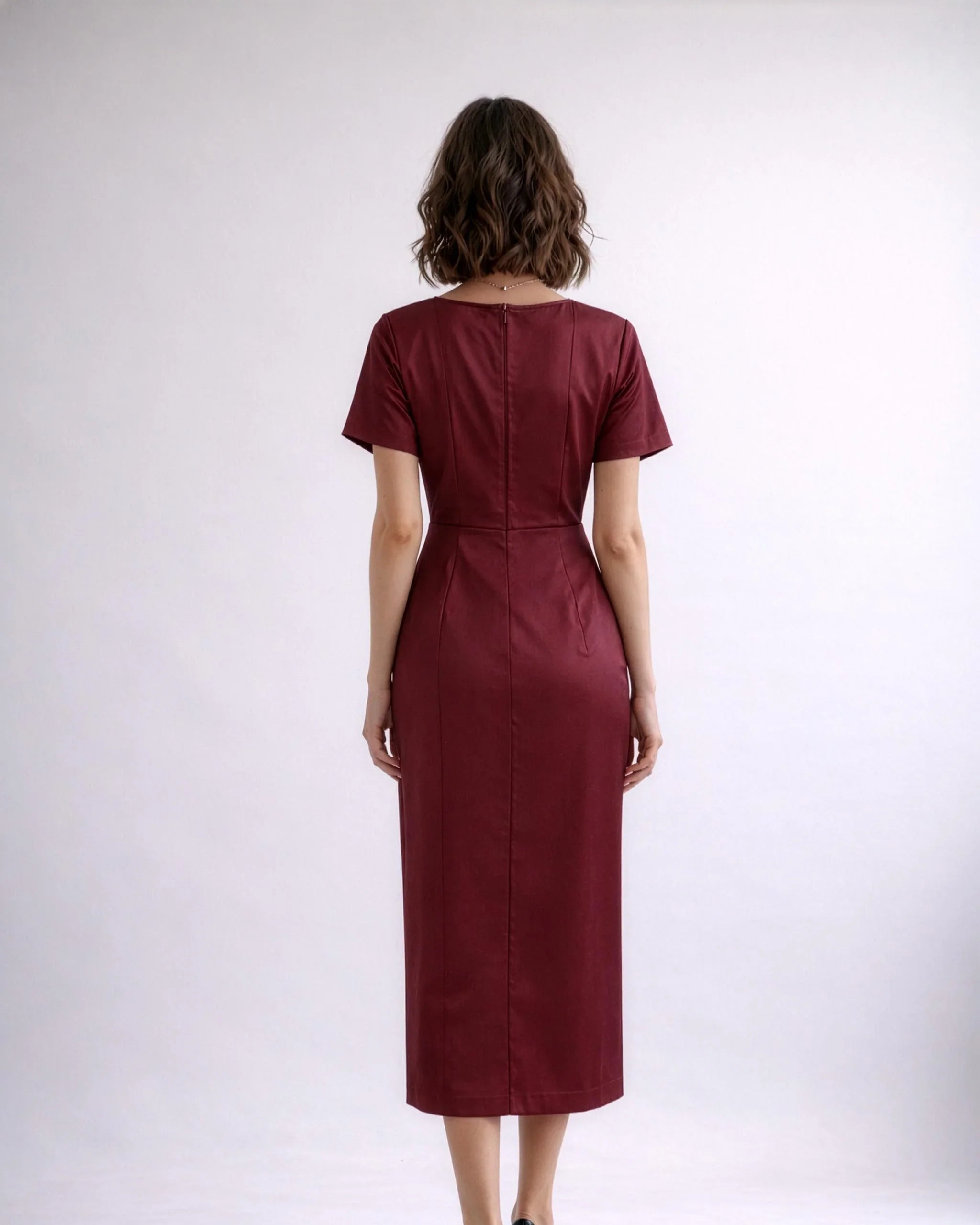 WOLF & BYRD | Crimson Echo Dress