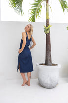 OLIVE BASICS | Rachel Reversible Denim Dress