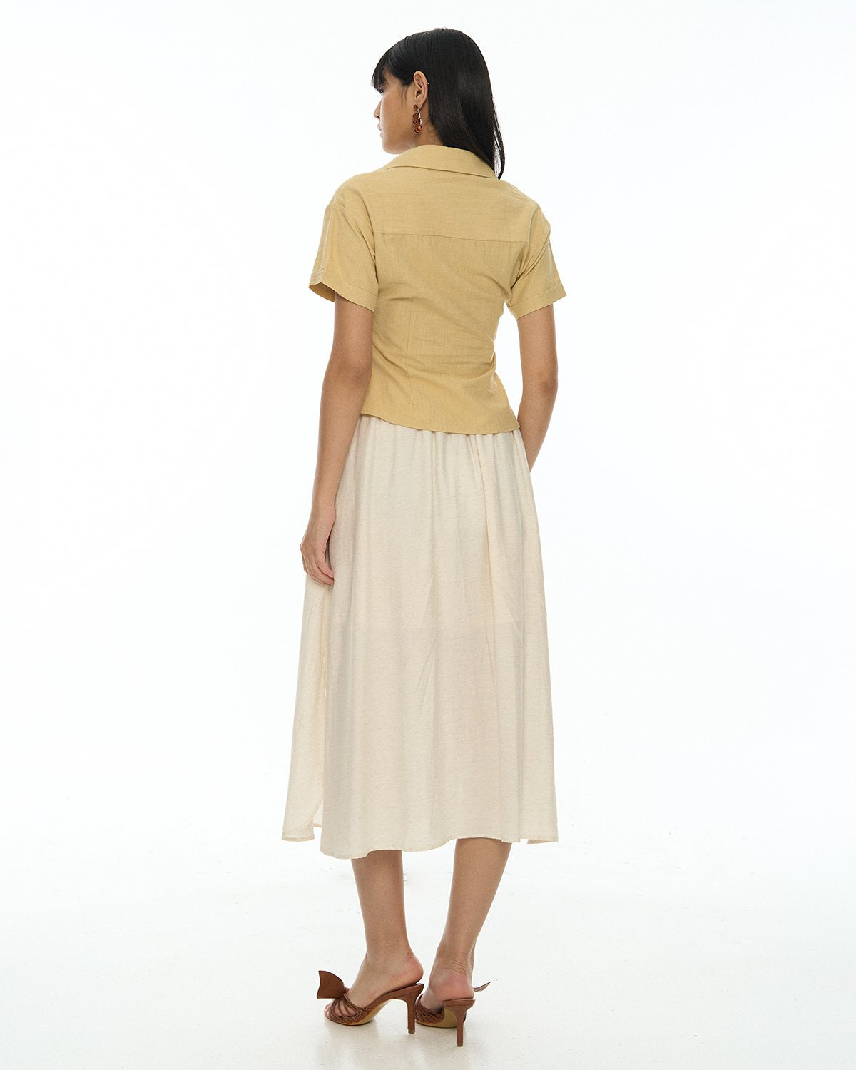 DRESSINGPAULA | Asymmetric Button Shirt