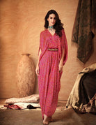 JINDER'S | Pink Bandhani Jumper